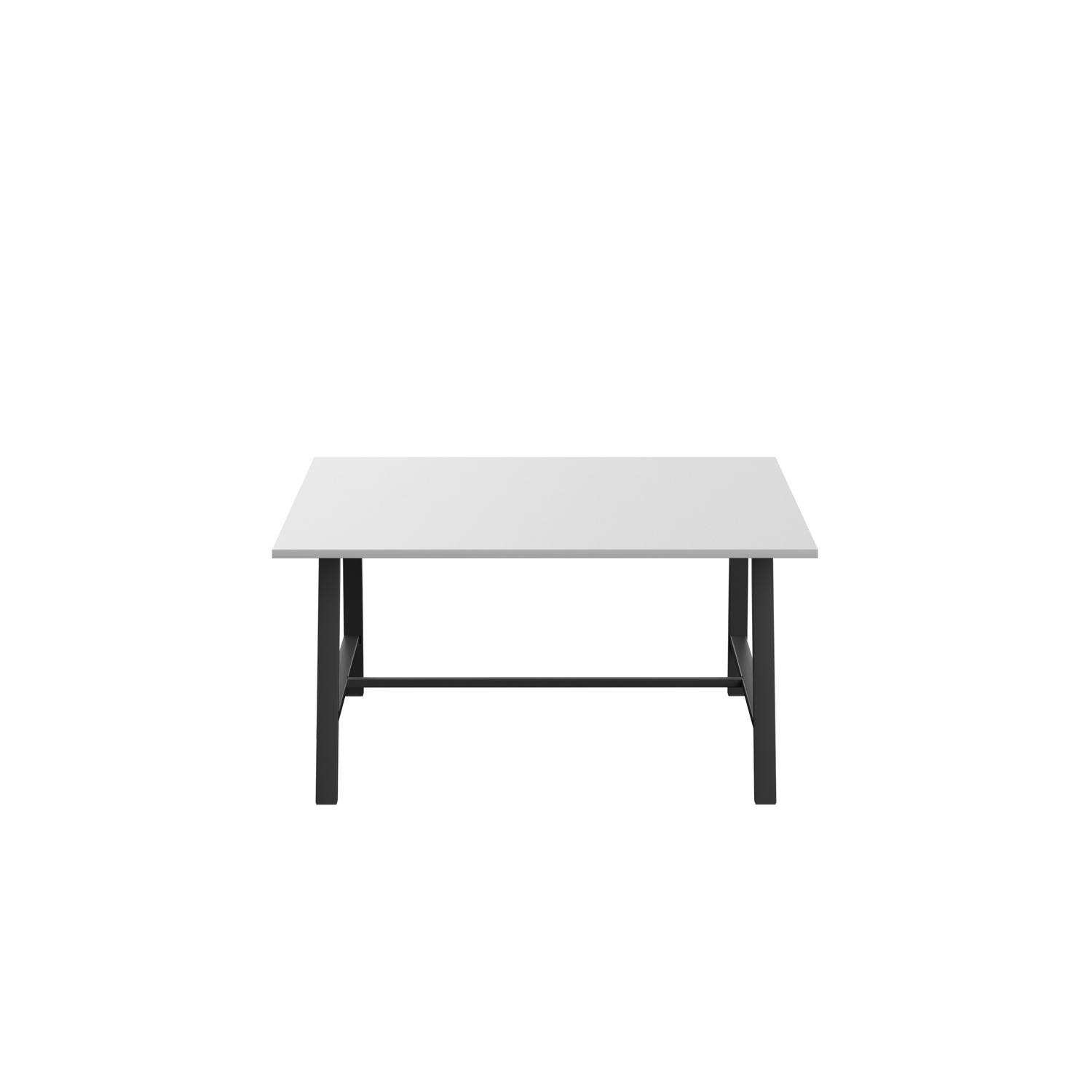 Titan Low Maker Rectangular Table  1500 X 1000 Black/White