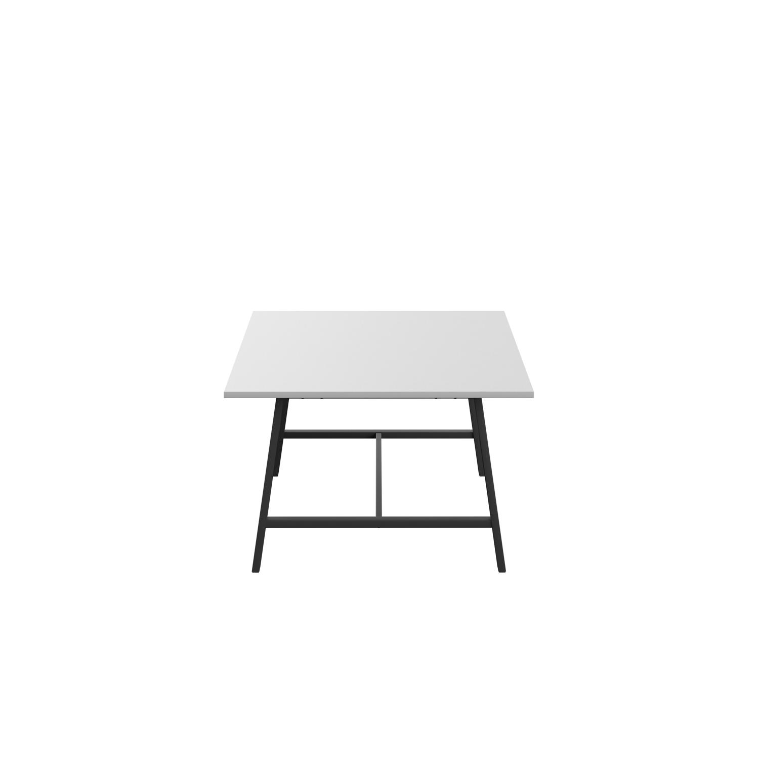 Titan Low Maker Rectangular Table  1500 X 1000 Black/White