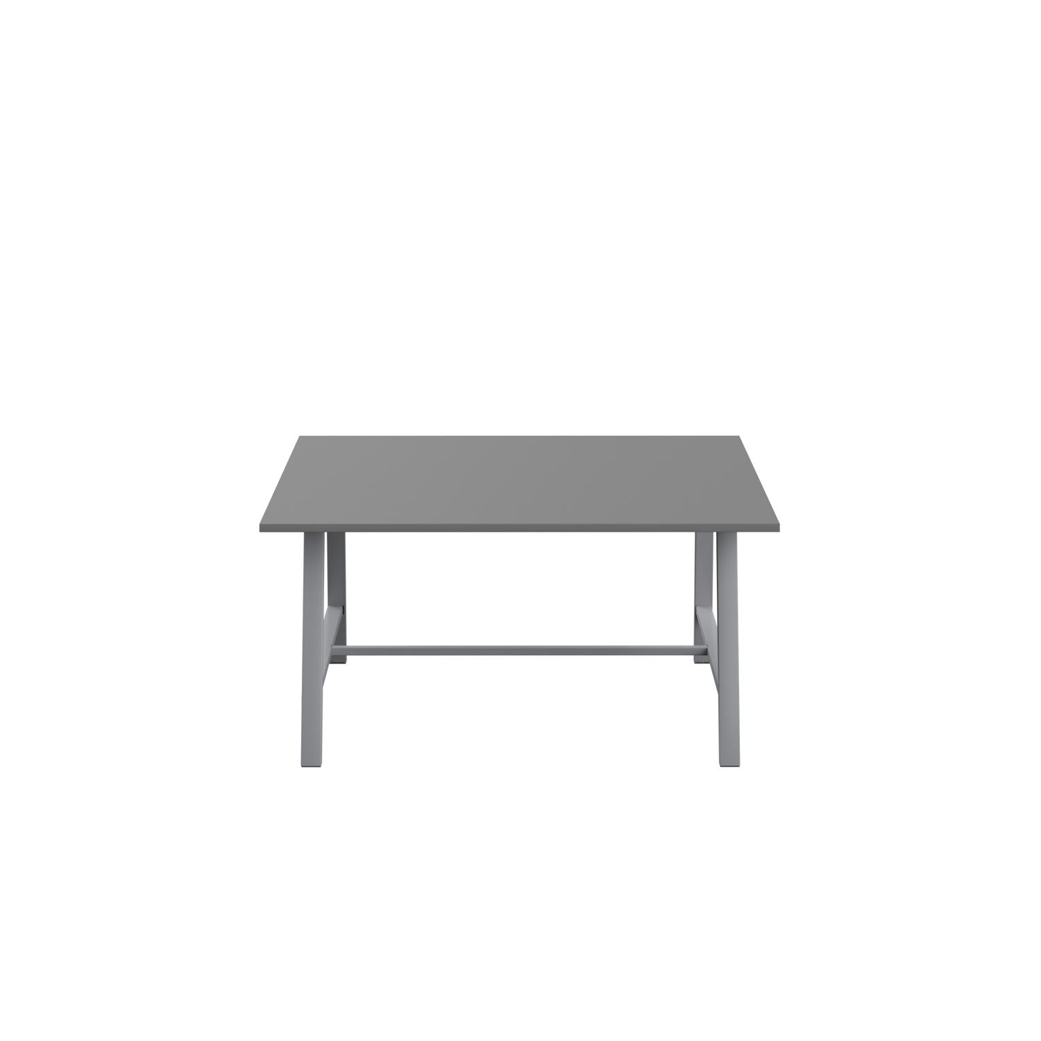 Titan Low Maker Rectangular Table  1500 X 1000 Silver/Anthracite
