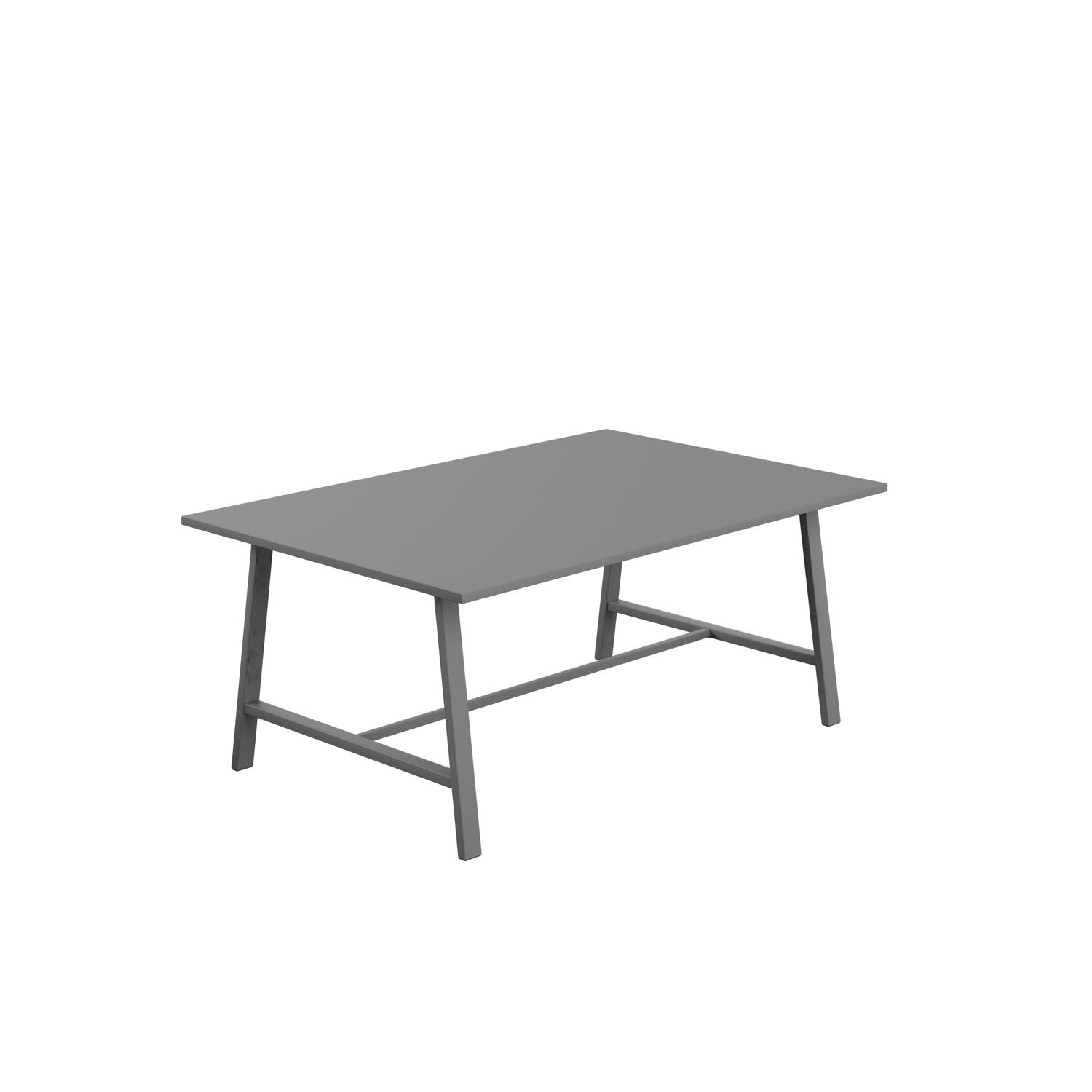 Titan Low Maker Rectangular Table  1800 X 1000 Anthracite/Anthracite