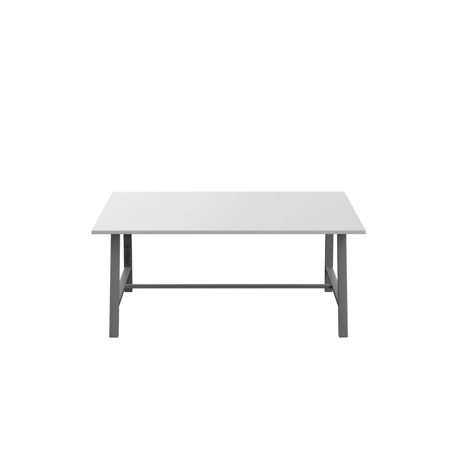 Titan Low Maker Rectangular Table  1800 X 1000 Anthracite/White