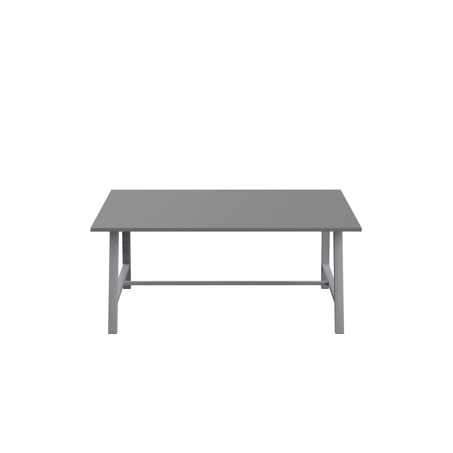 Titan Low Maker Rectangular Table  1800 X 1000 Silver/Anthracite