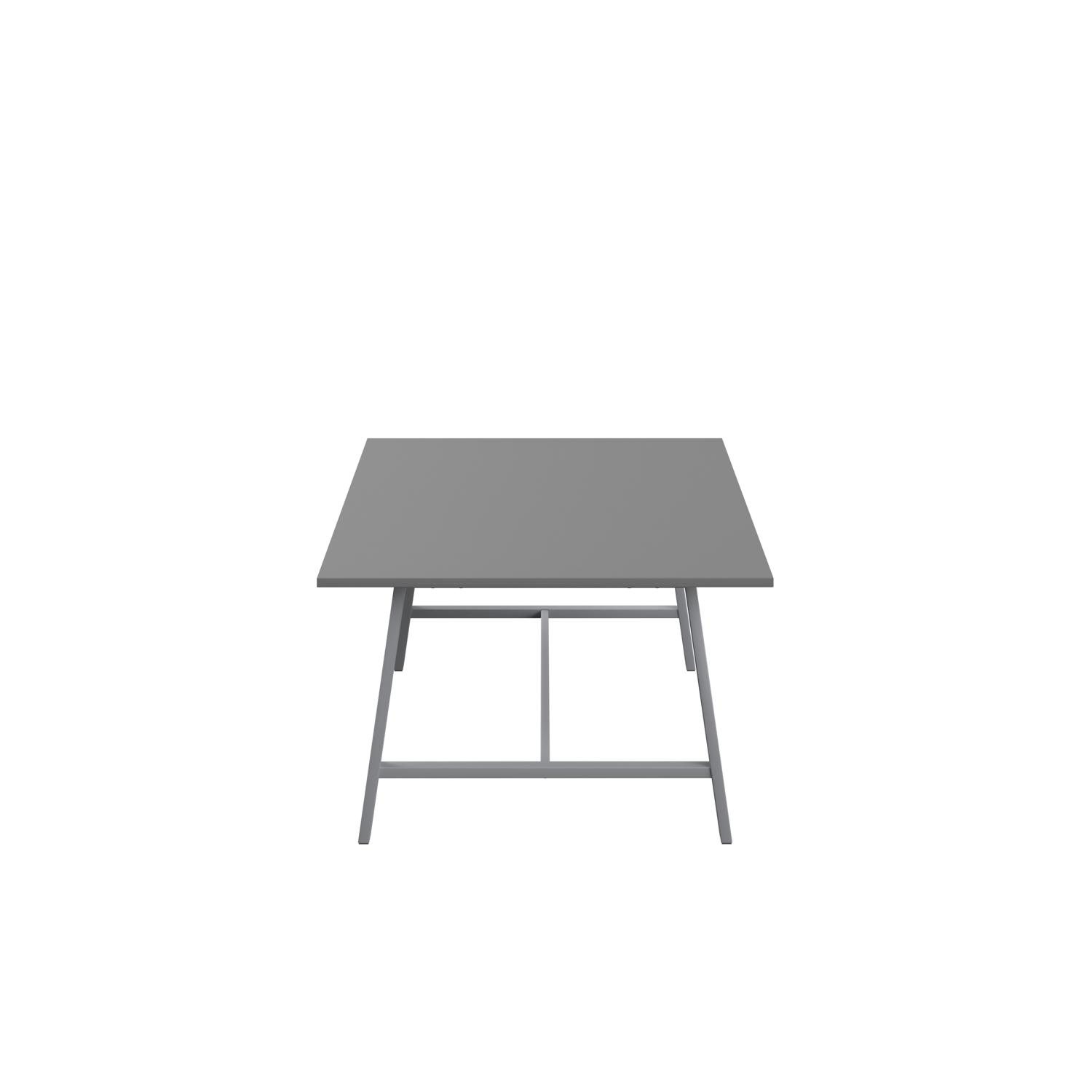 Titan Low Maker Rectangular Table  1800 X 1000 Silver/Anthracite