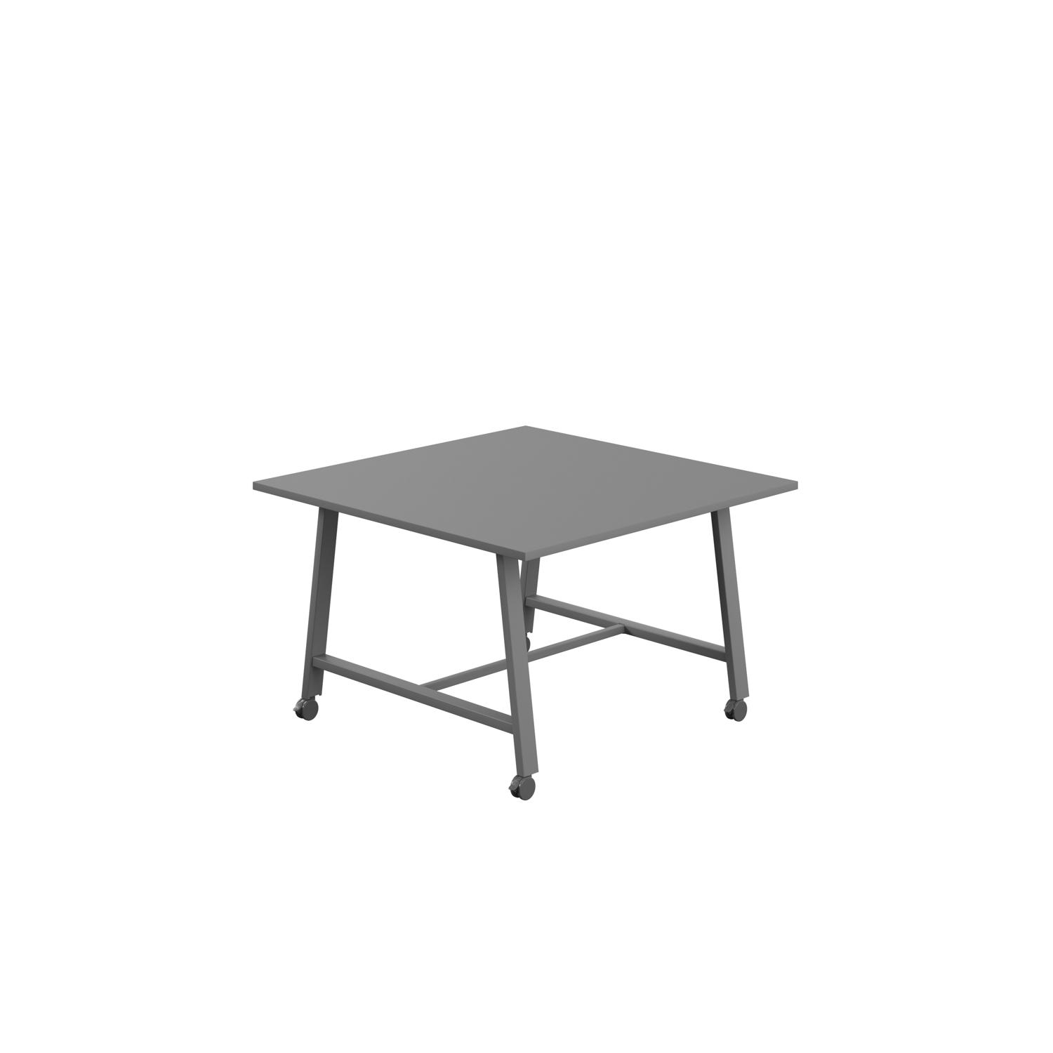 Titan Mobile Low Maker Rectangular Table  1200 X 1000 Anthracite/Anthracite