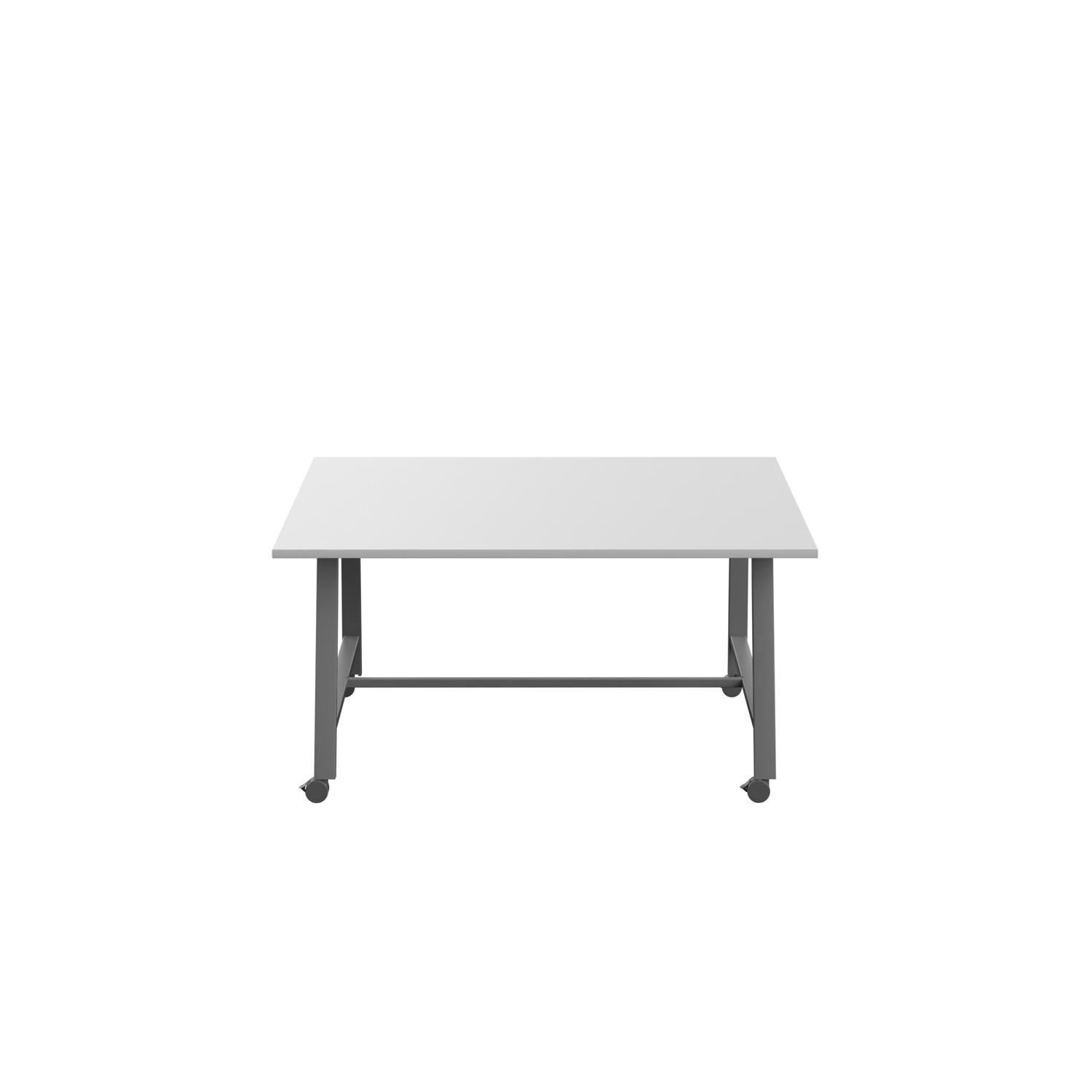 Titan Mobile Low Maker Rectangular Table  1500 X 1000 Anthracite/White