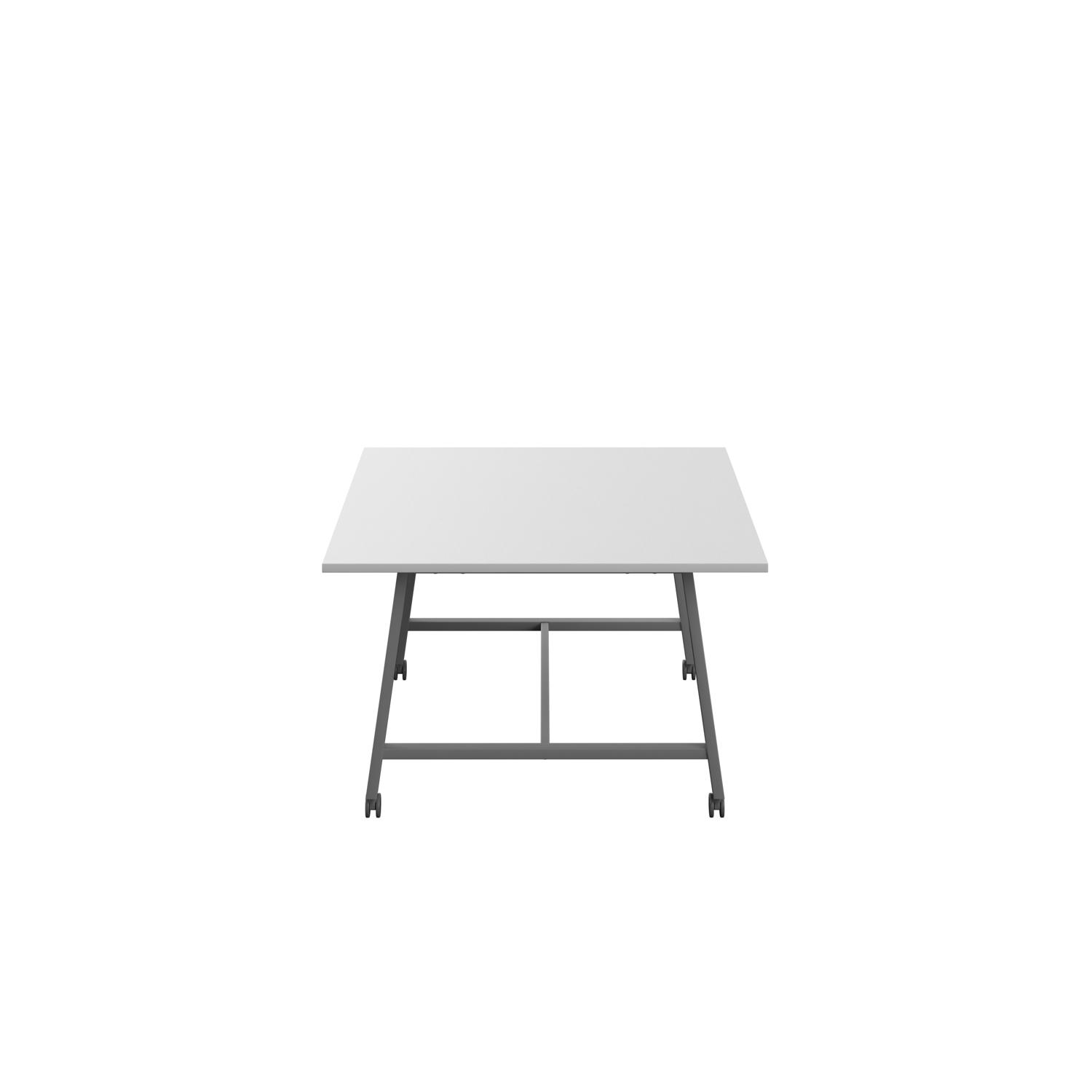 Titan Mobile Low Maker Rectangular Table  1500 X 1000 Anthracite/White
