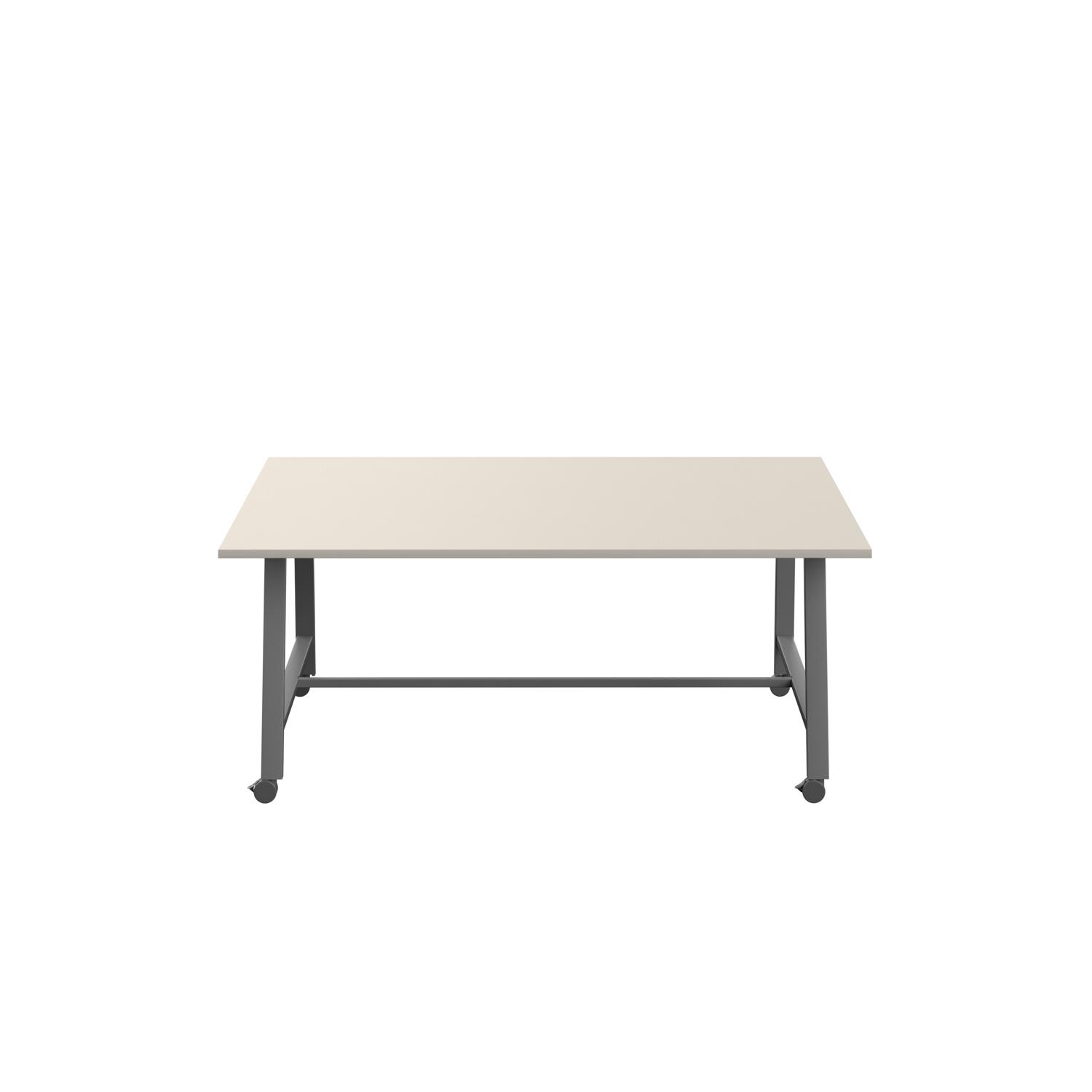 Titan Mobile Low Maker Rectangular Table  1800 X 1000 Anthracite/Grey