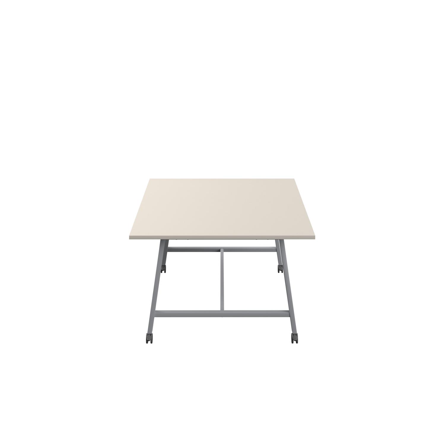 Titan Mobile Low Maker Rectangular Table  1800 X 1000 Silver/Grey