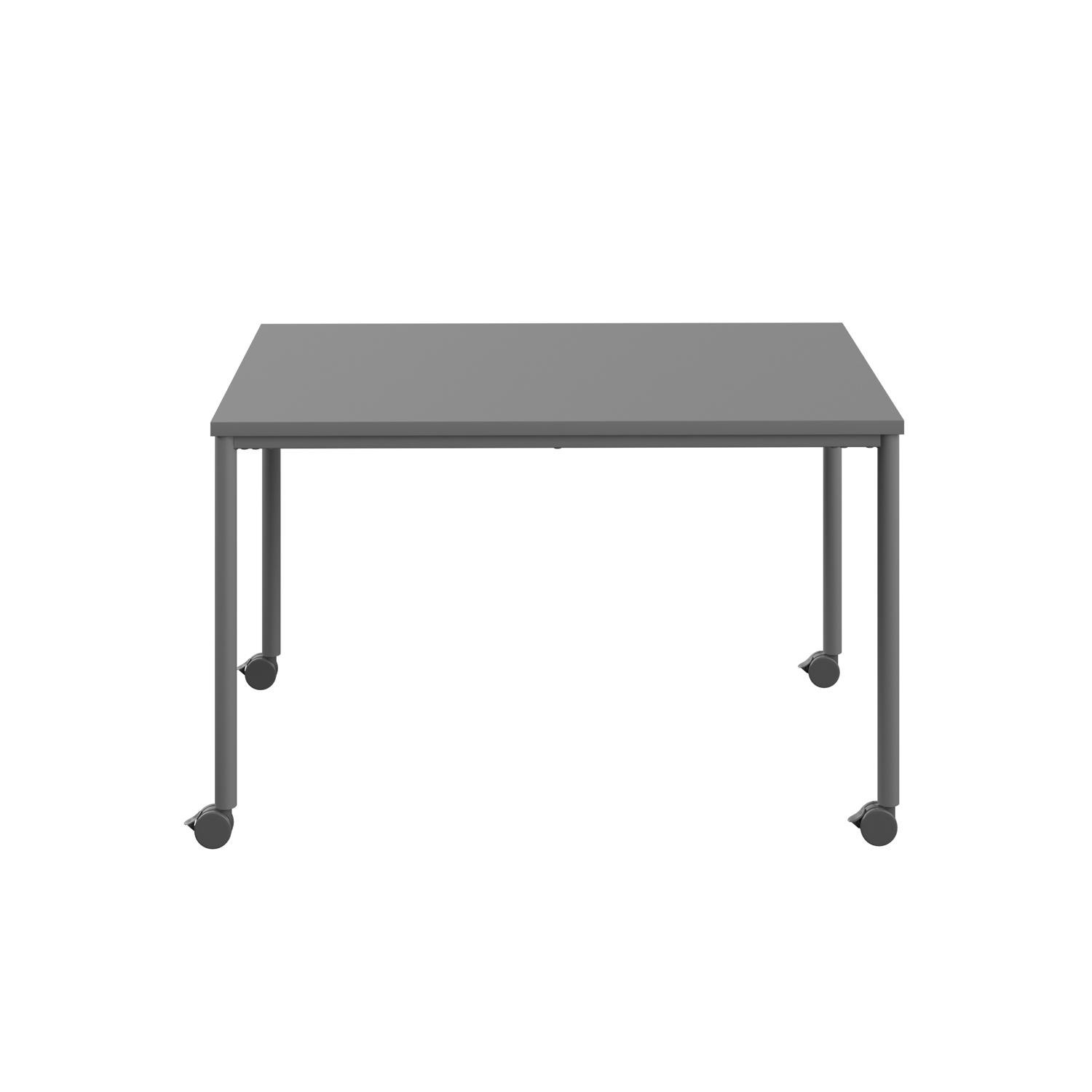 Titan Mobile Rectangular Table  1400 X 600 Anthracite/Anthracite
