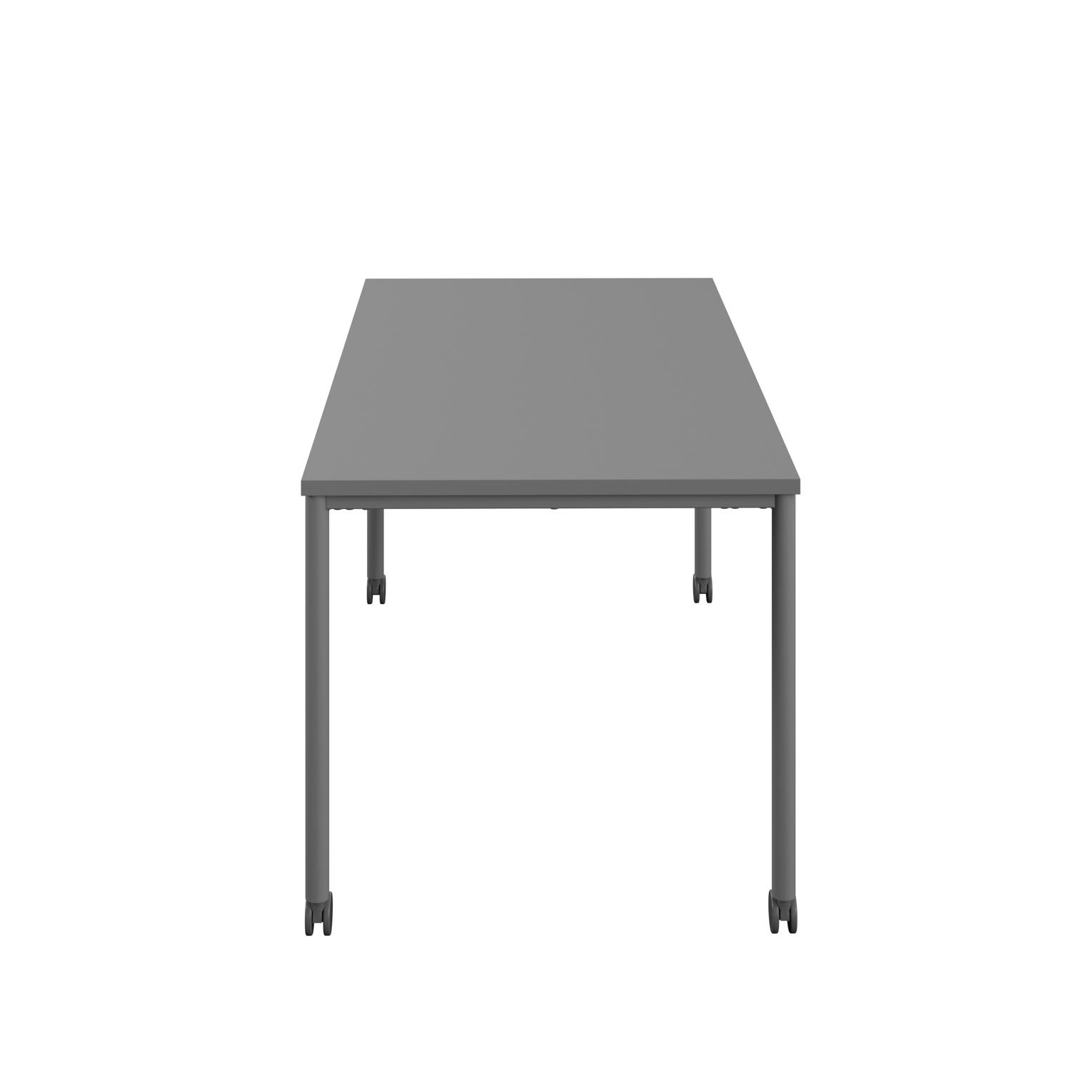Titan Mobile Rectangular Table  1800 X 800 Anthracite/Anthracite