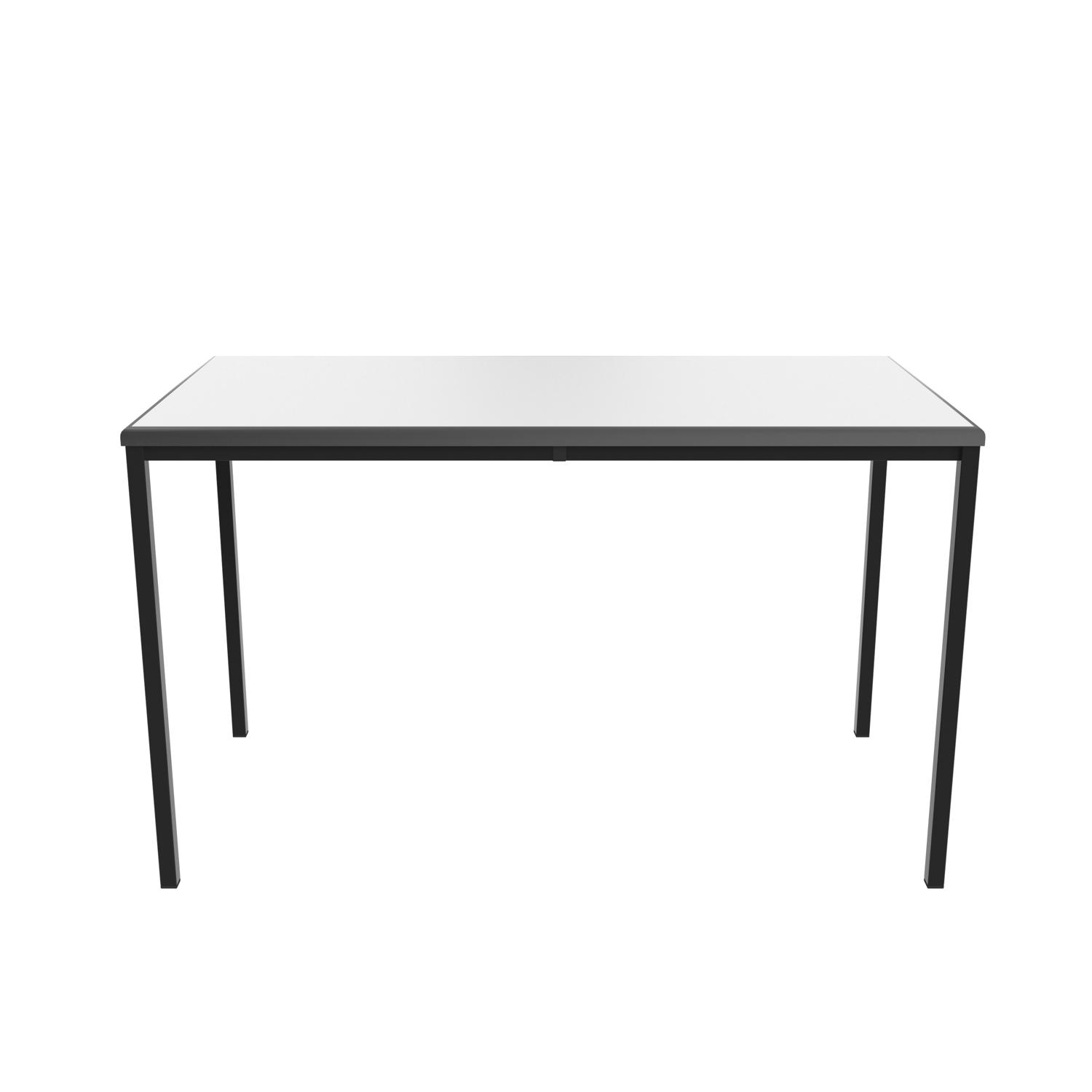 Titan Flat Pack Classroom Table 1200 X 600 X 640 Grey/Black