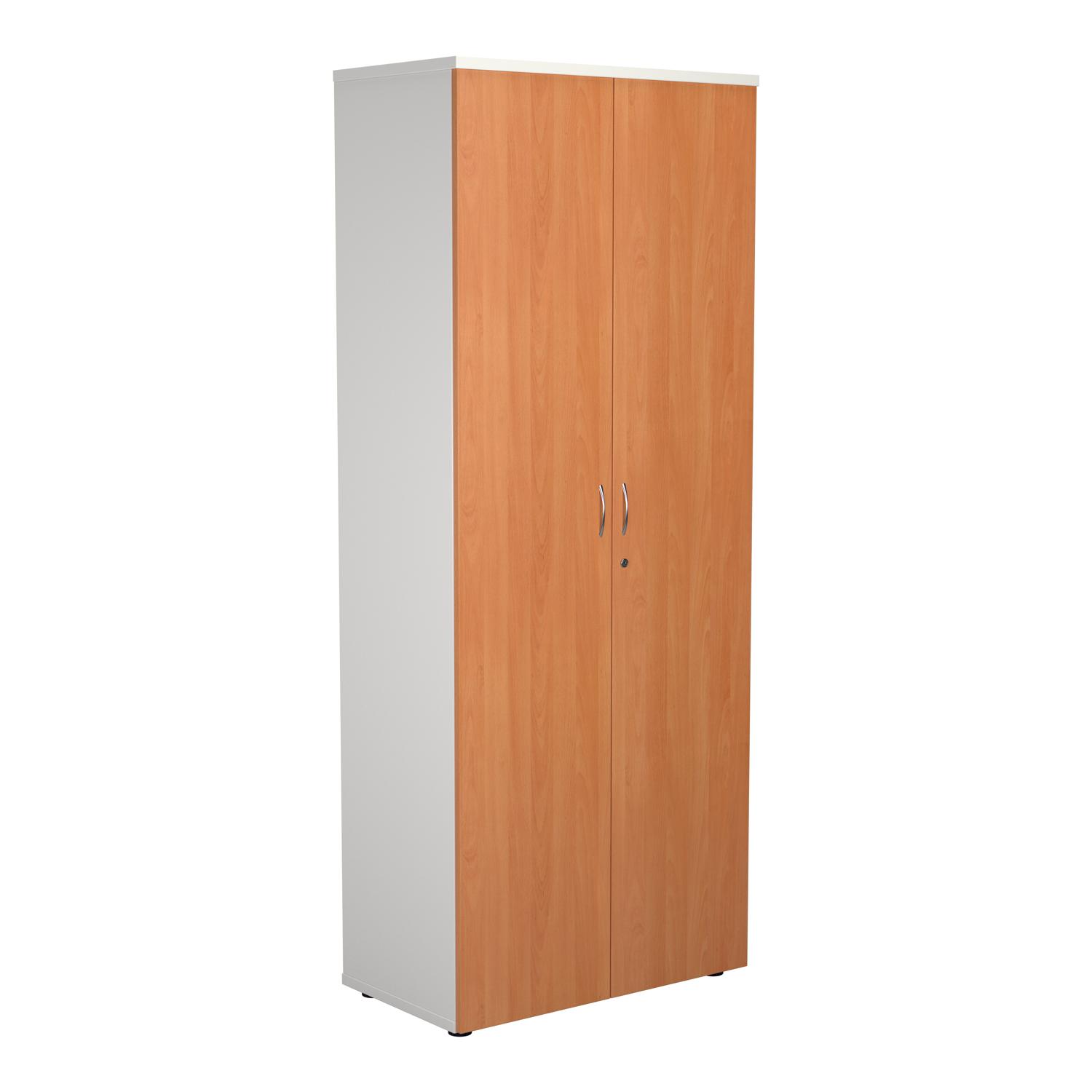 Wooden Cupboard  2000 Beech/White