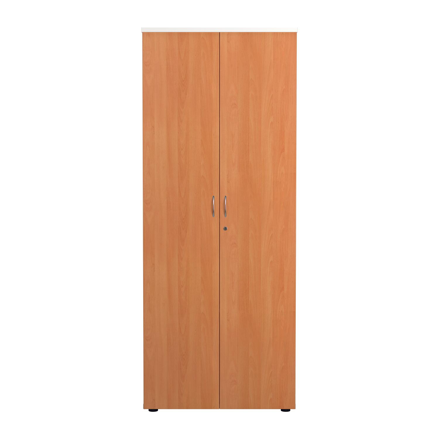 Wooden Cupboard  2000 Beech/White