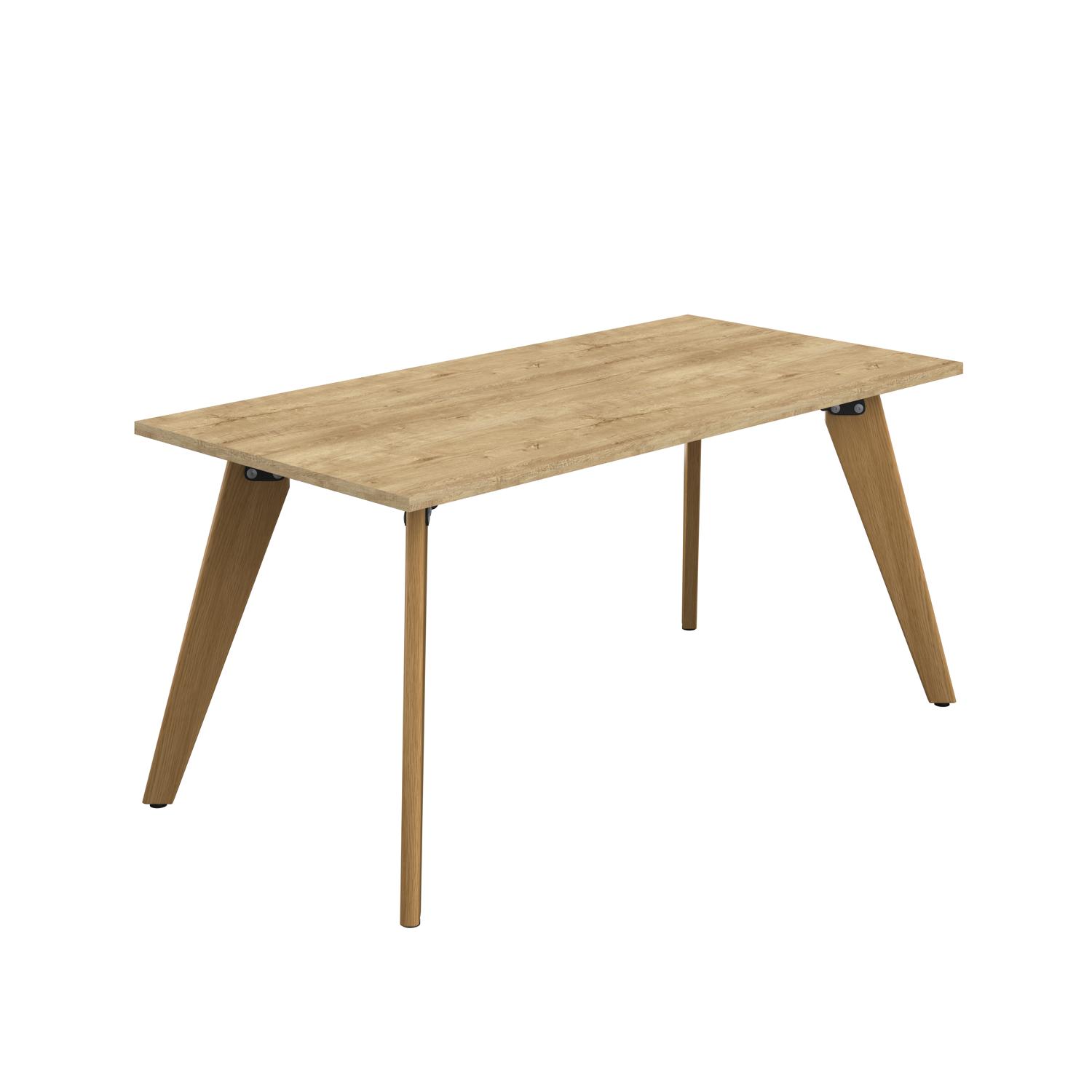 Plateau Rectangular Table  1600 X 800 Natural Nebraska Oak