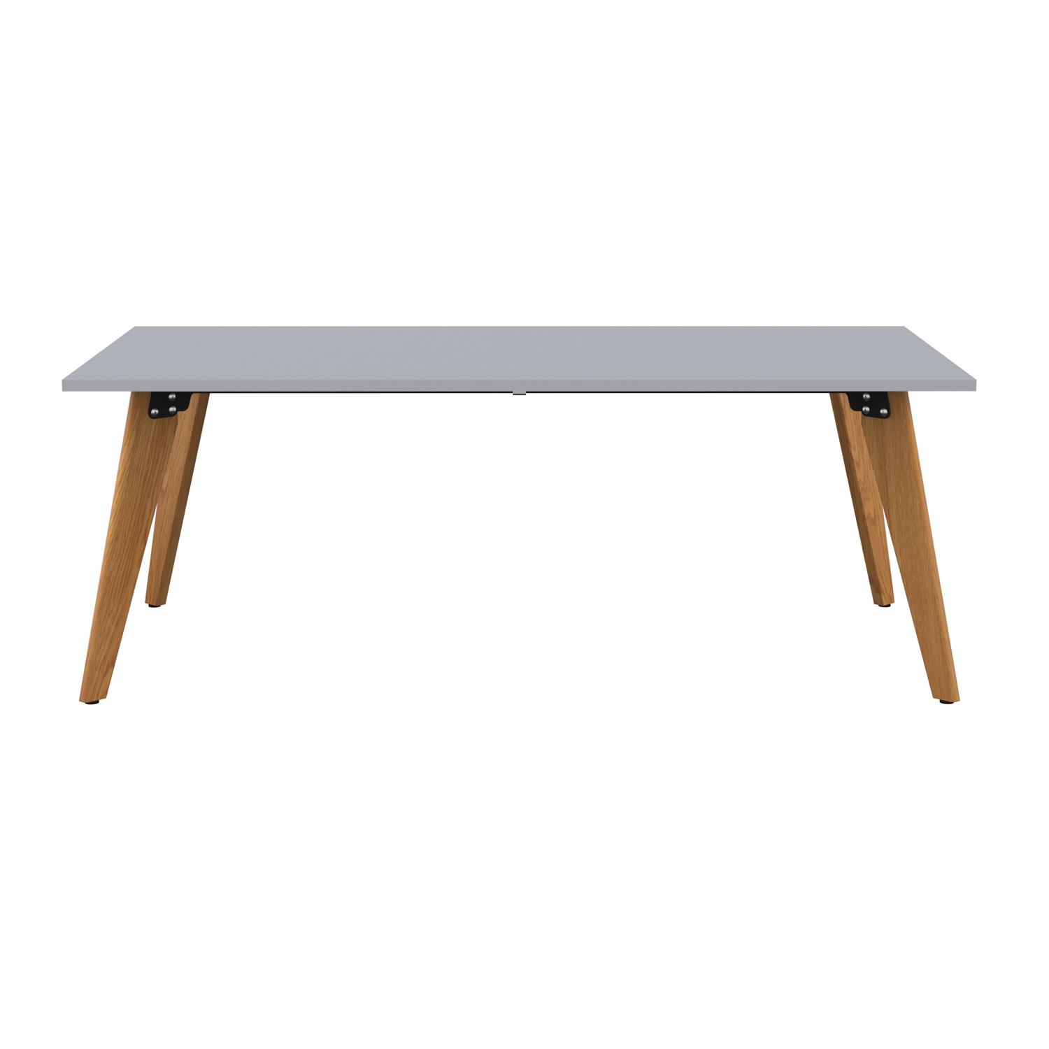 Plateau Rectangular Table  2000 X 1000 Grey