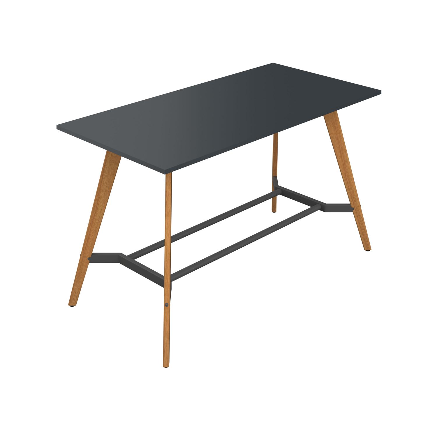 Plateau Poseur Rectangular Table (Anthracite)