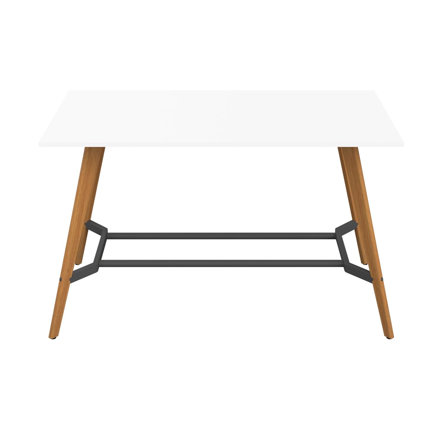 Plateau Poseur Rectangular Table  1400 X 1000 White
