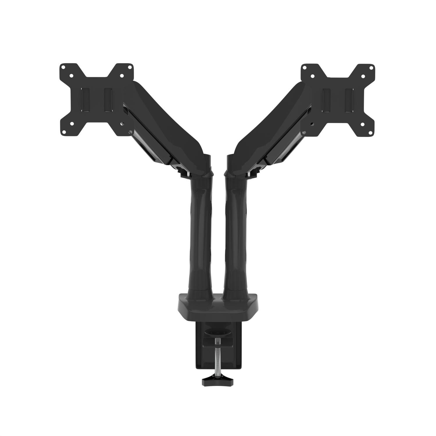 Dual Quick Release Monitor Arm Black