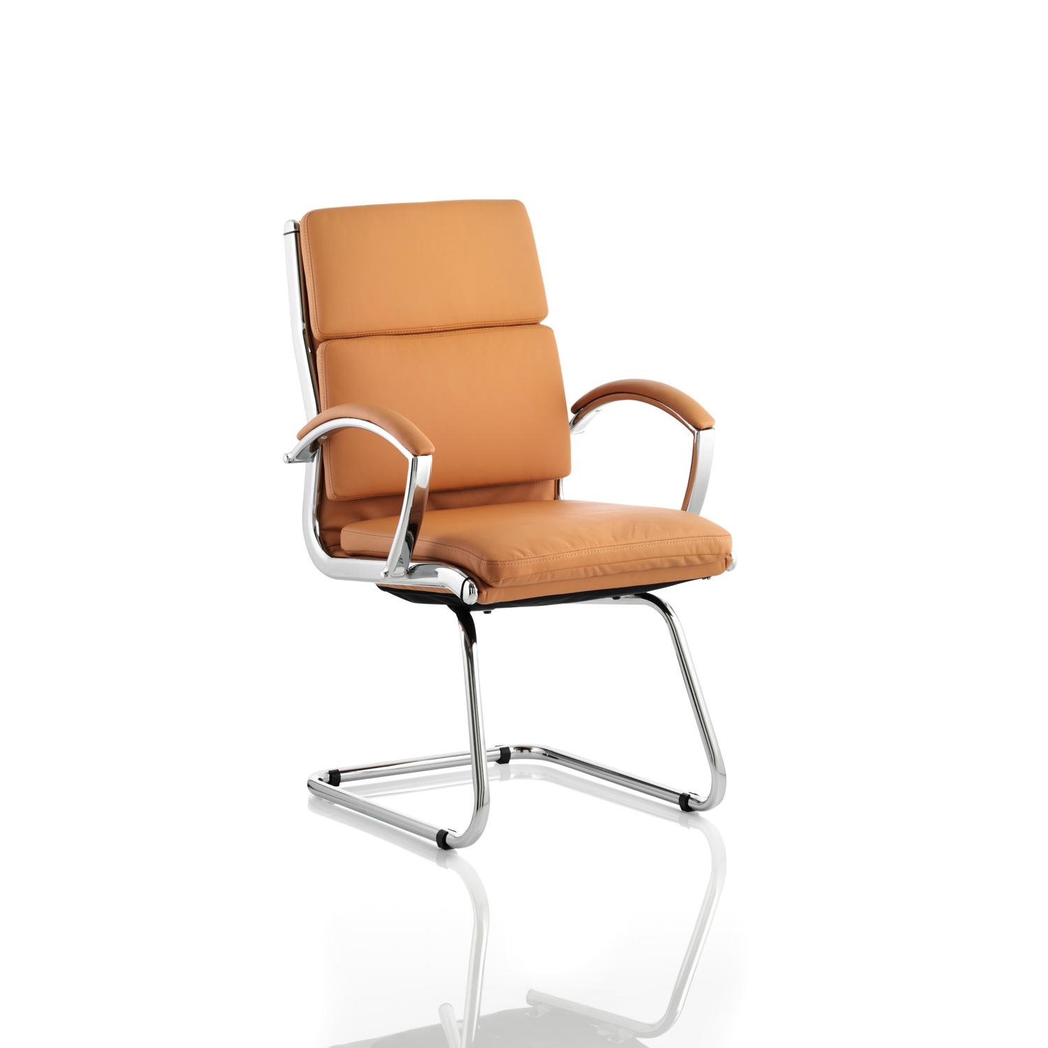 Classic Cantilever Chair Tan