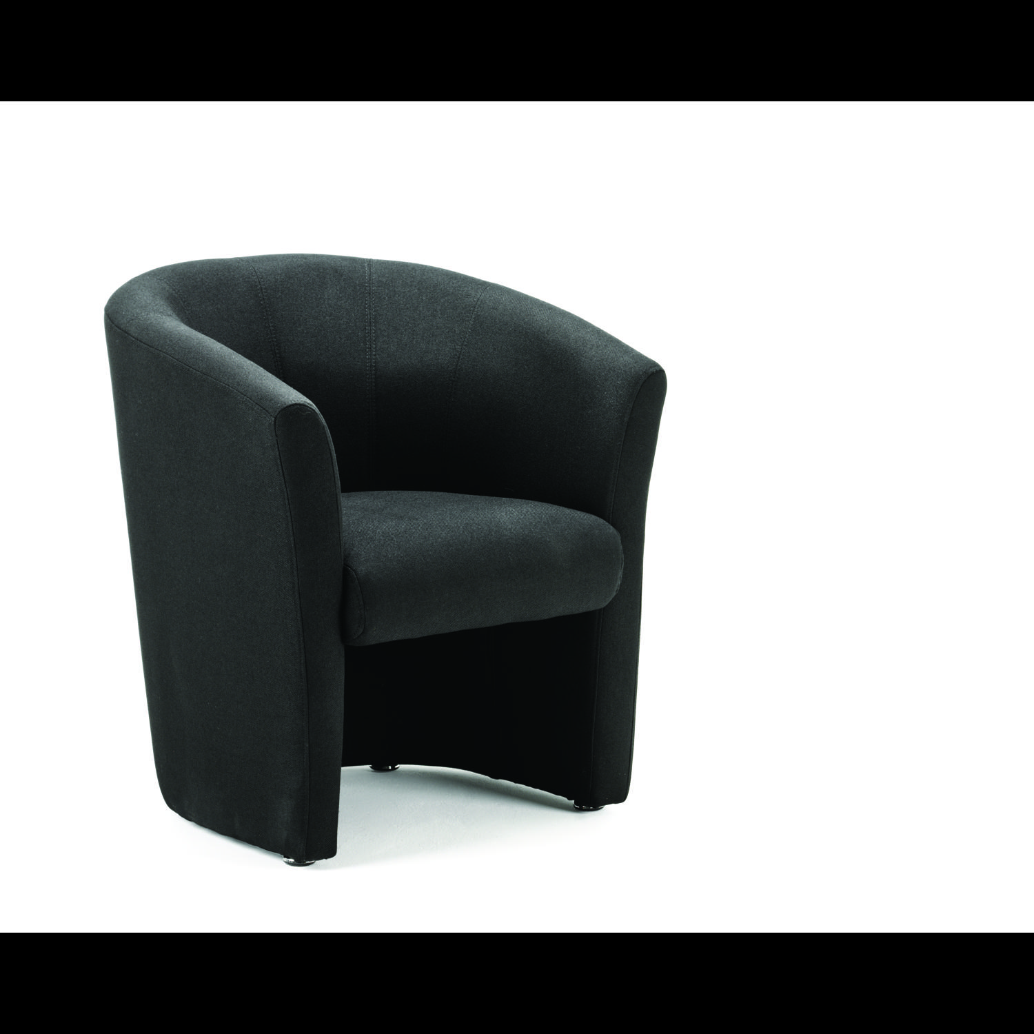Neo Single Tub Black Fabric