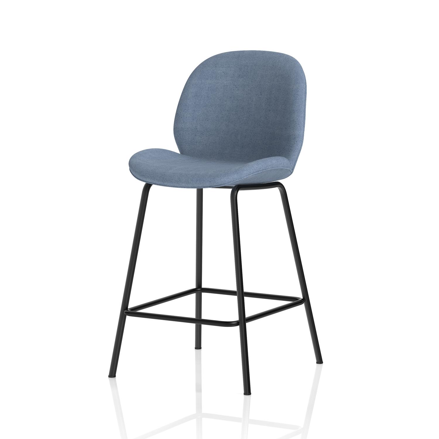 Brayford Bistro High Stool Ocean Blue
