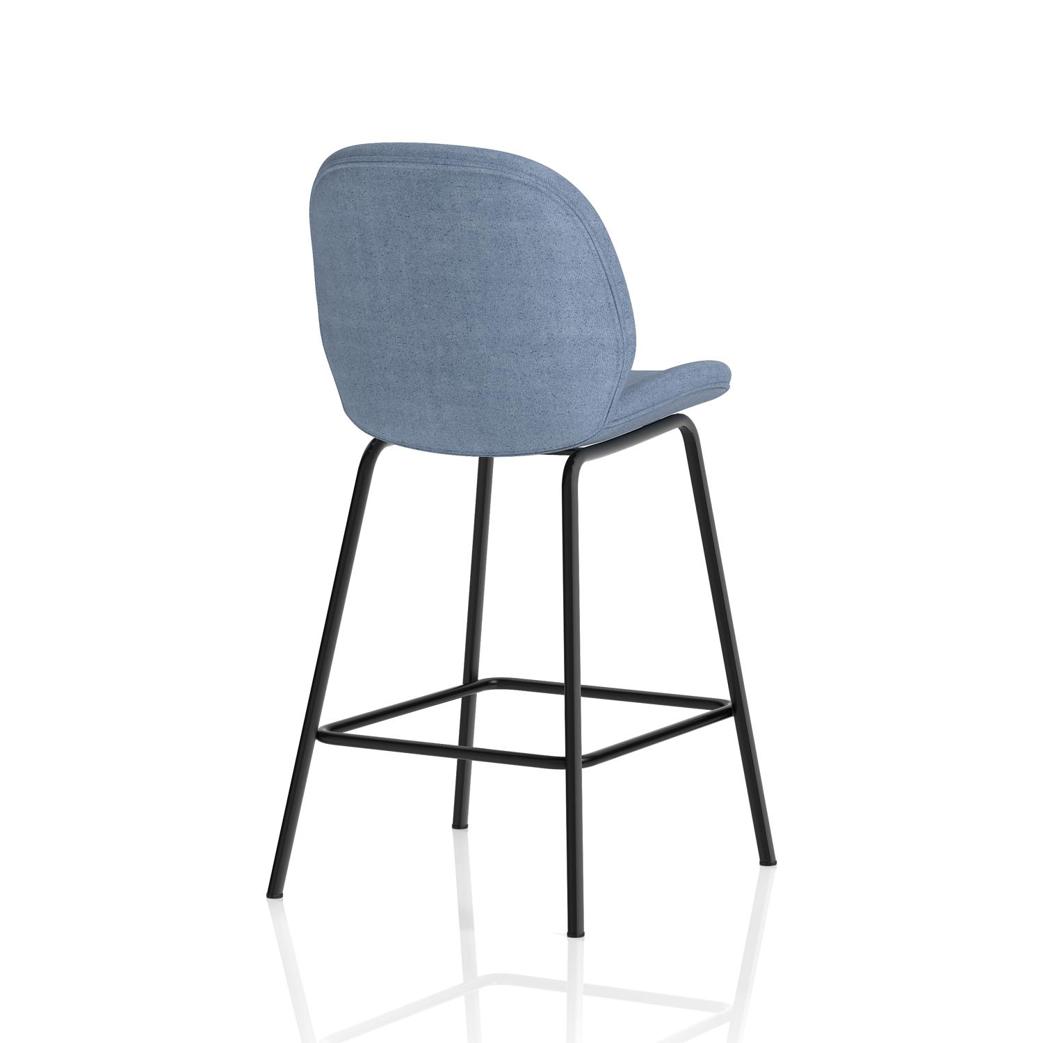 Brayford Bistro High Stool Ocean Blue