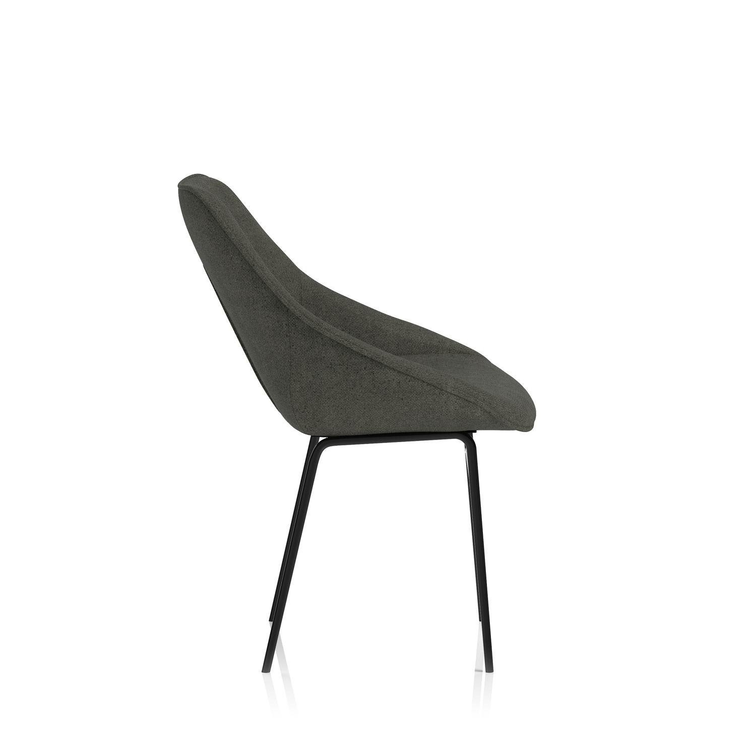 Hepscott Bistro Stool Charcoal