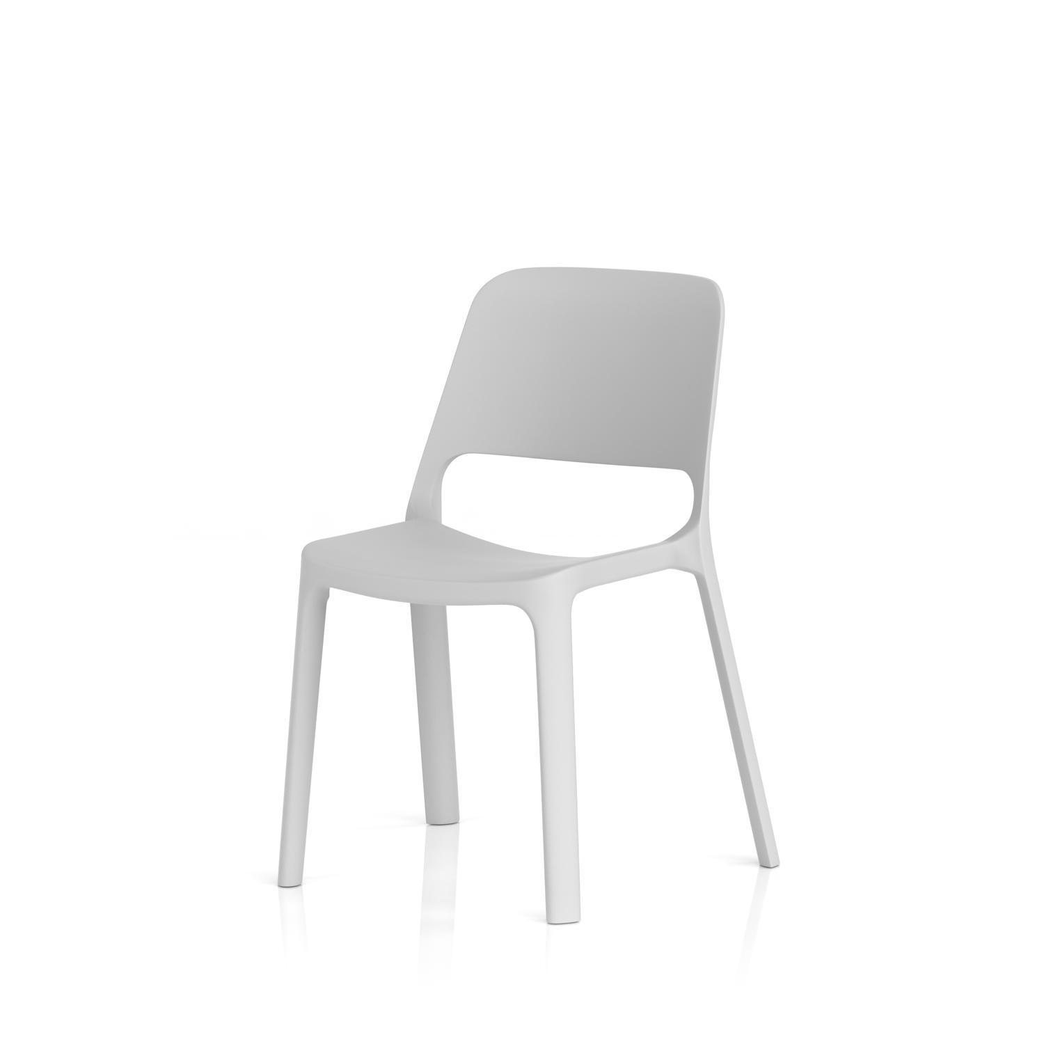Nest Loop Stacking Cafe & Bistro Chair Grey