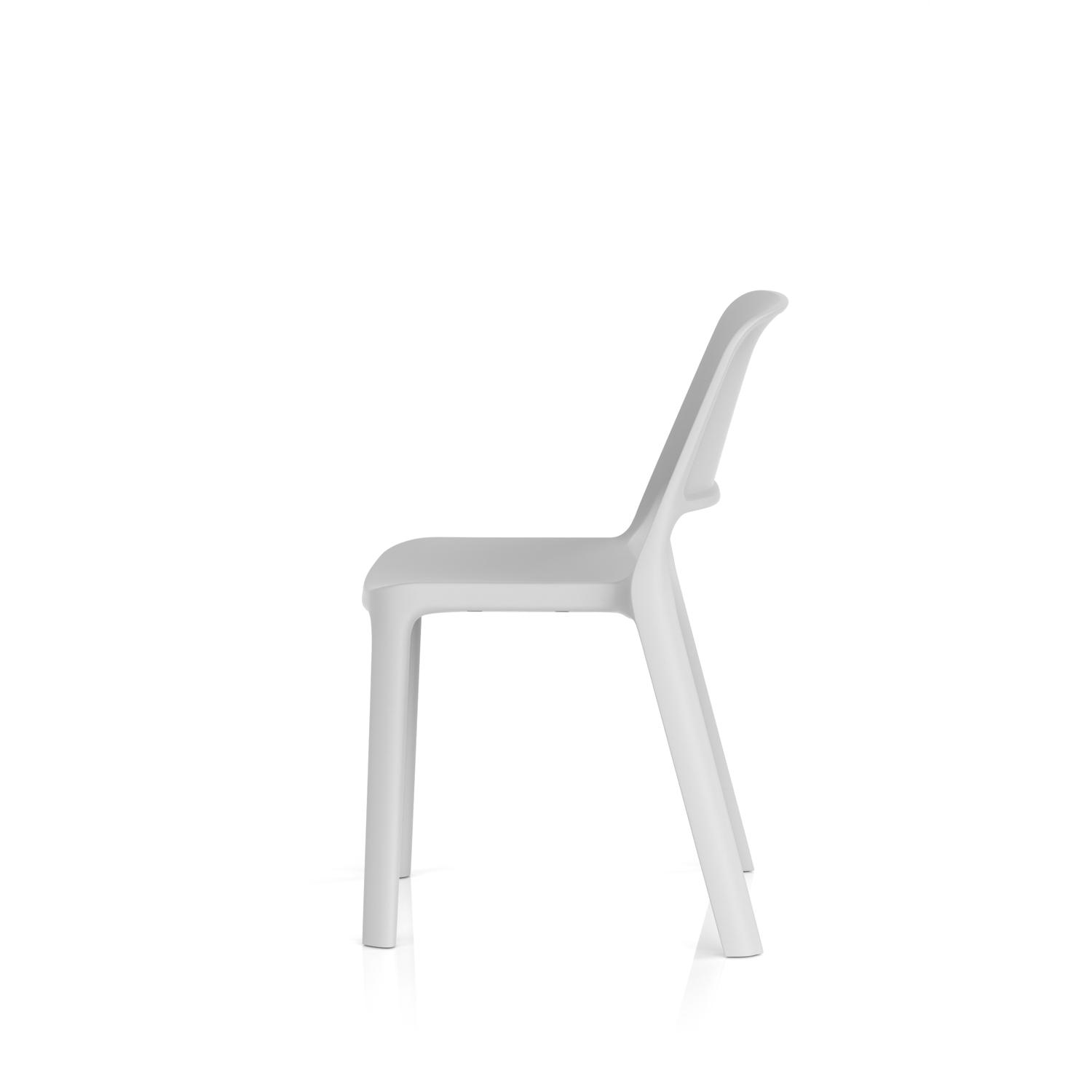 Nest Loop Stacking Cafe & Bistro Chair Grey