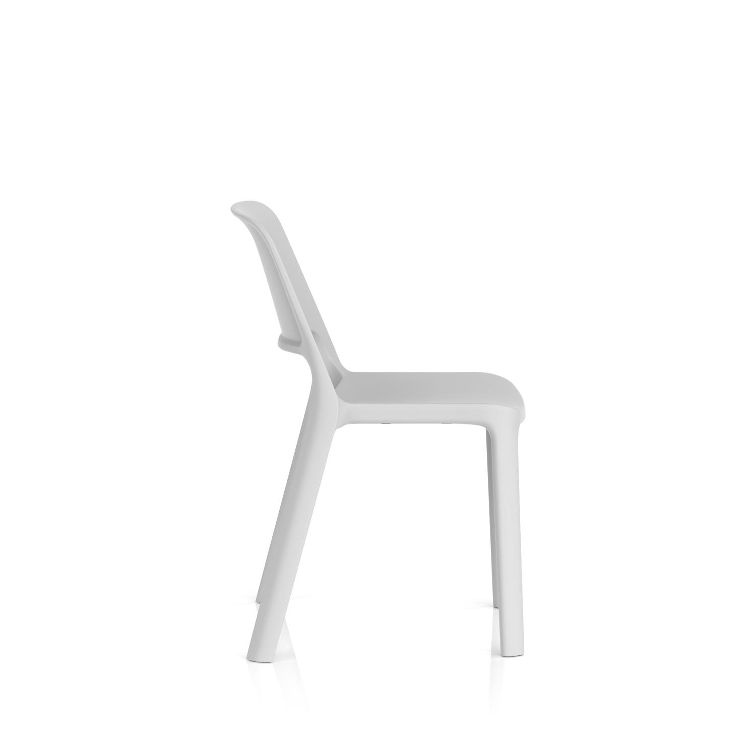 Nest Loop Stacking Cafe & Bistro Chair Grey