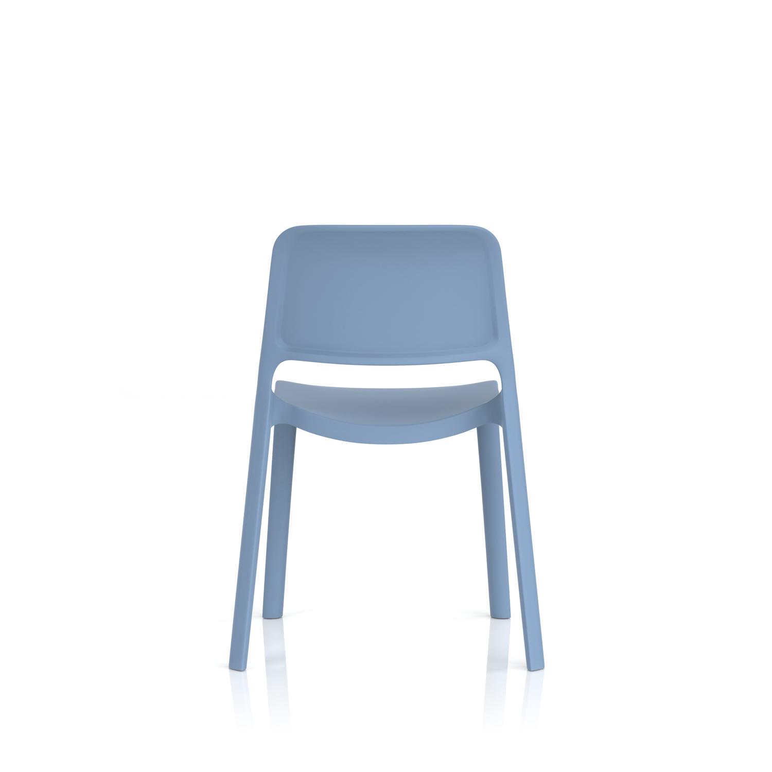 Nest Loop Stacking Cafe & Bistro Chair Blue