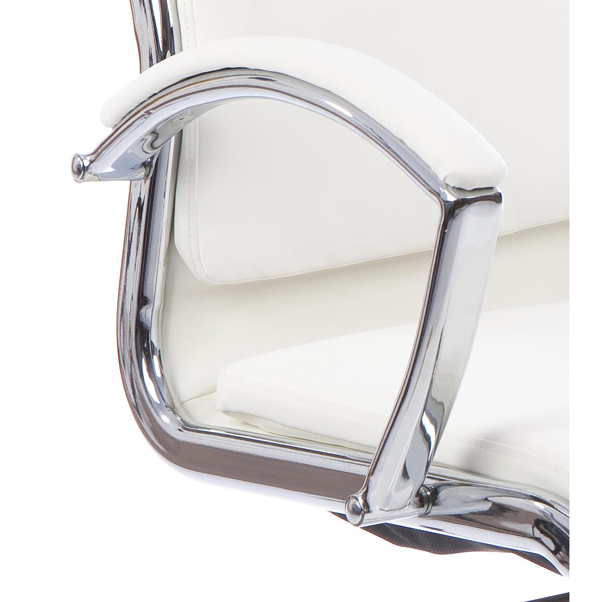 Classic Executive Chair Medium Back White