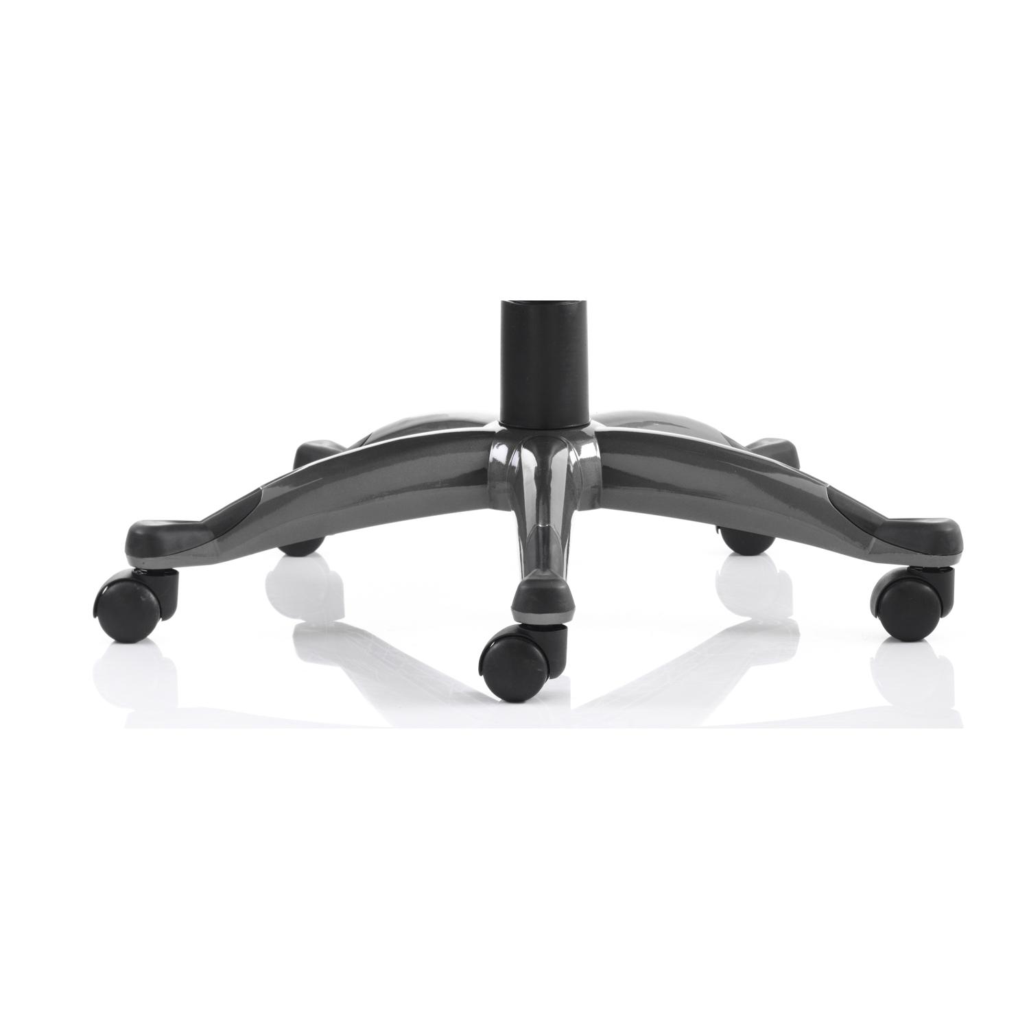 Galloway Executive Chair With Arms Blue Fabric