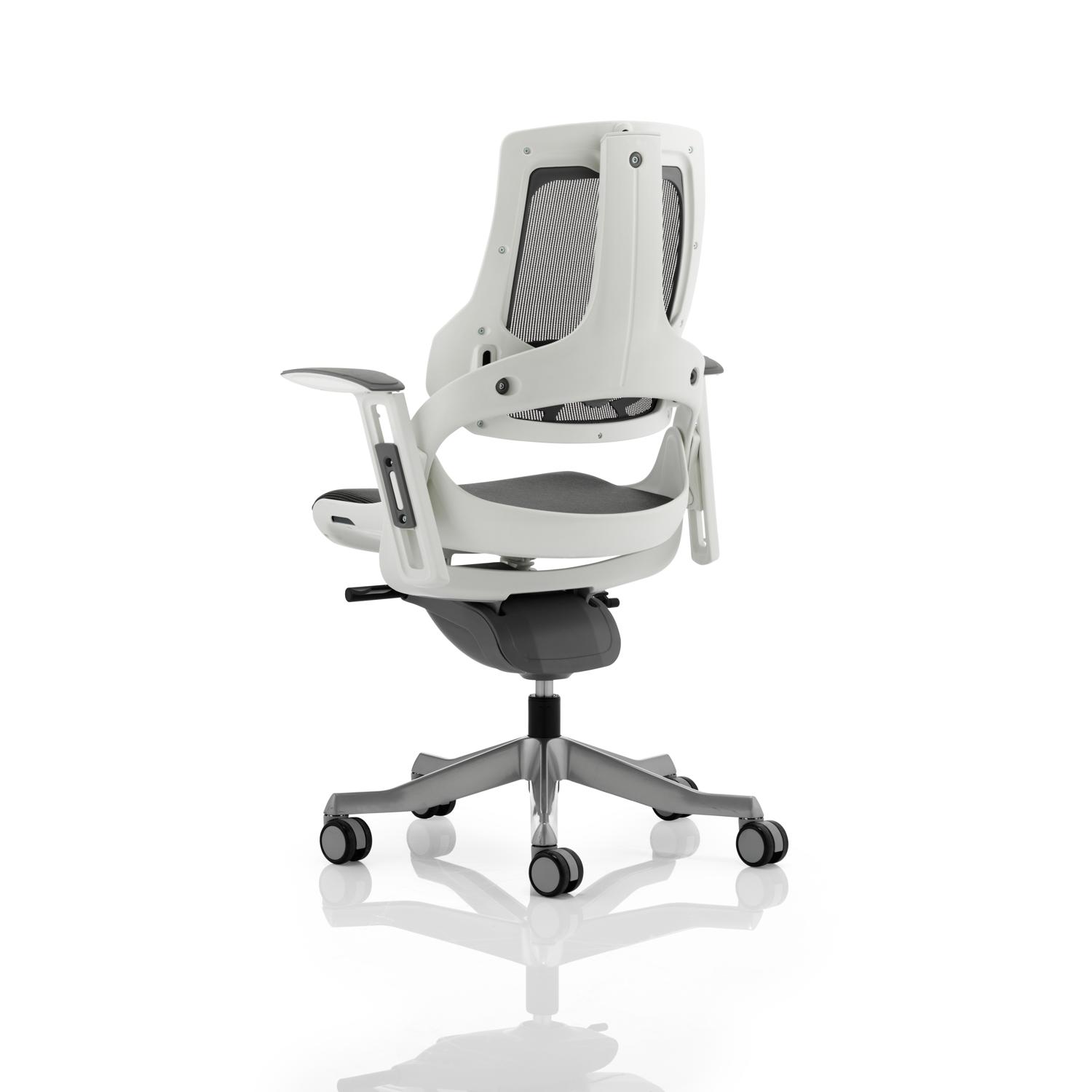Zure White Shell Charcoal Mesh
