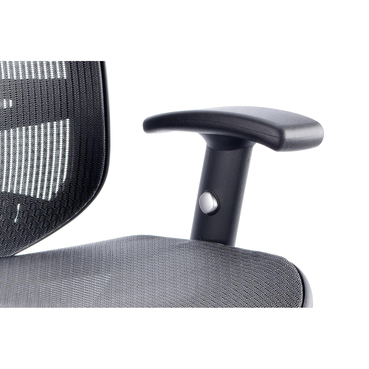 Mirage II Executive Chair Black Mesh With Arms