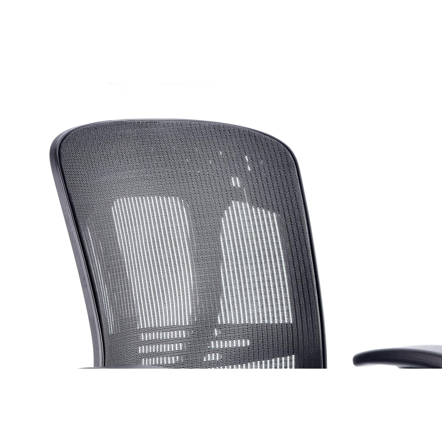 Mirage II Executive Chair Black Mesh With Arms