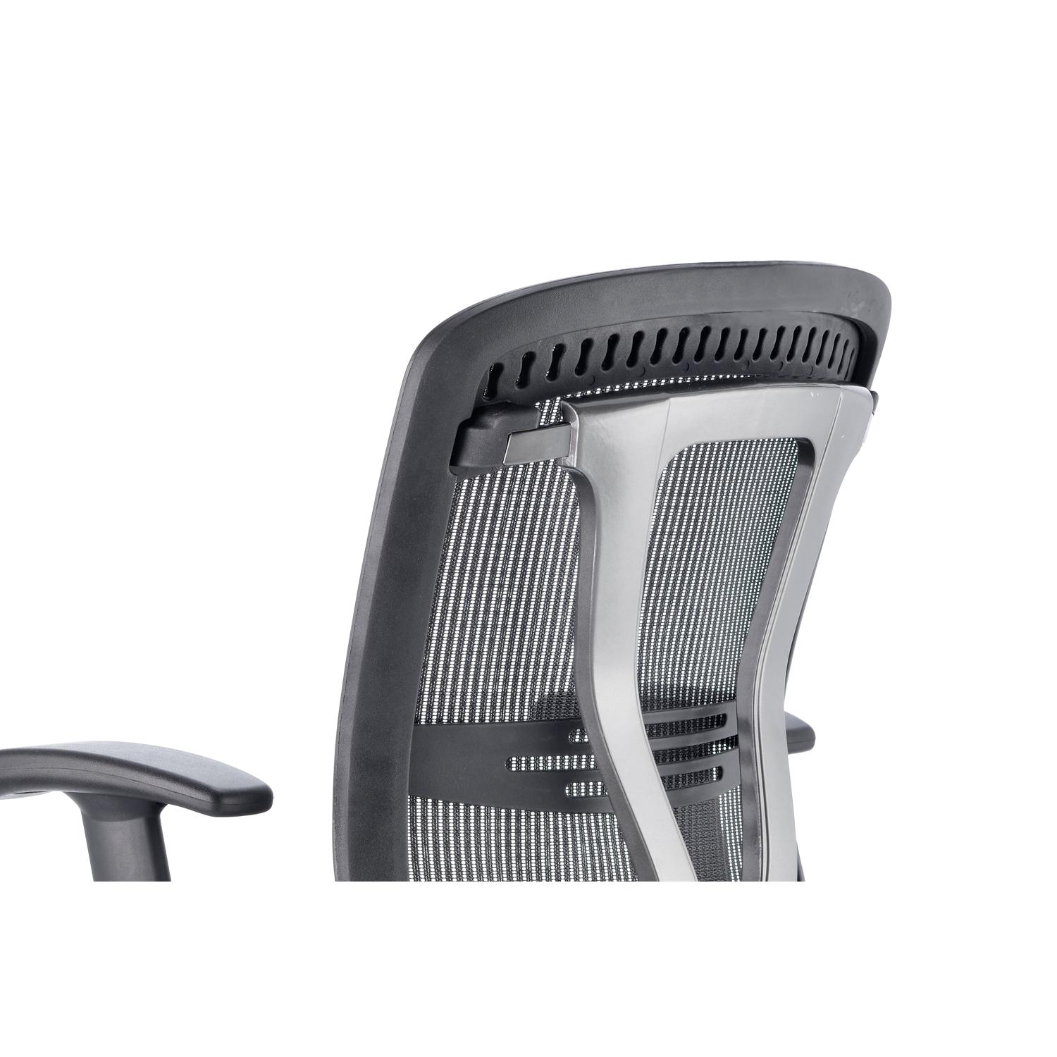 Mirage II Executive Chair Black Mesh With Arms