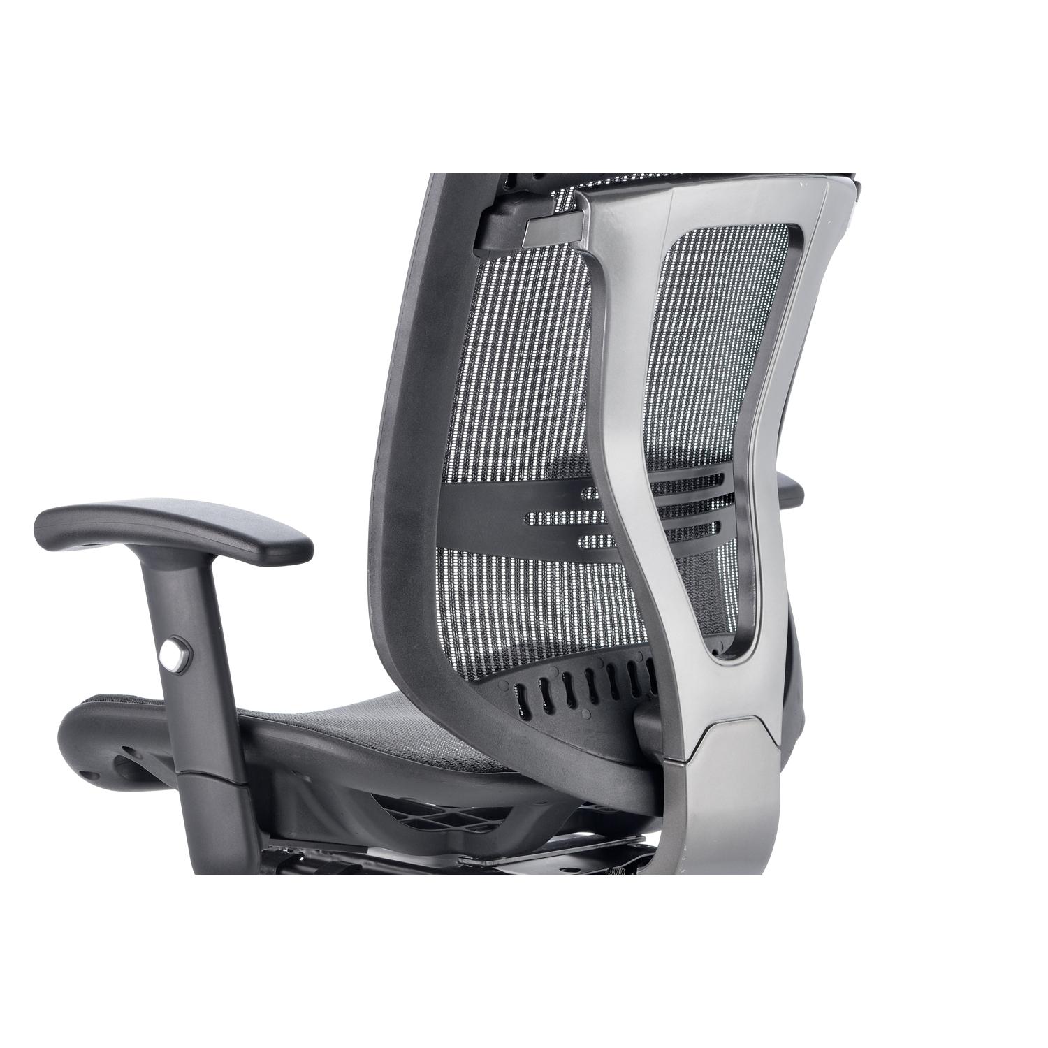 Mirage II Executive Chair Black Mesh With Arms
