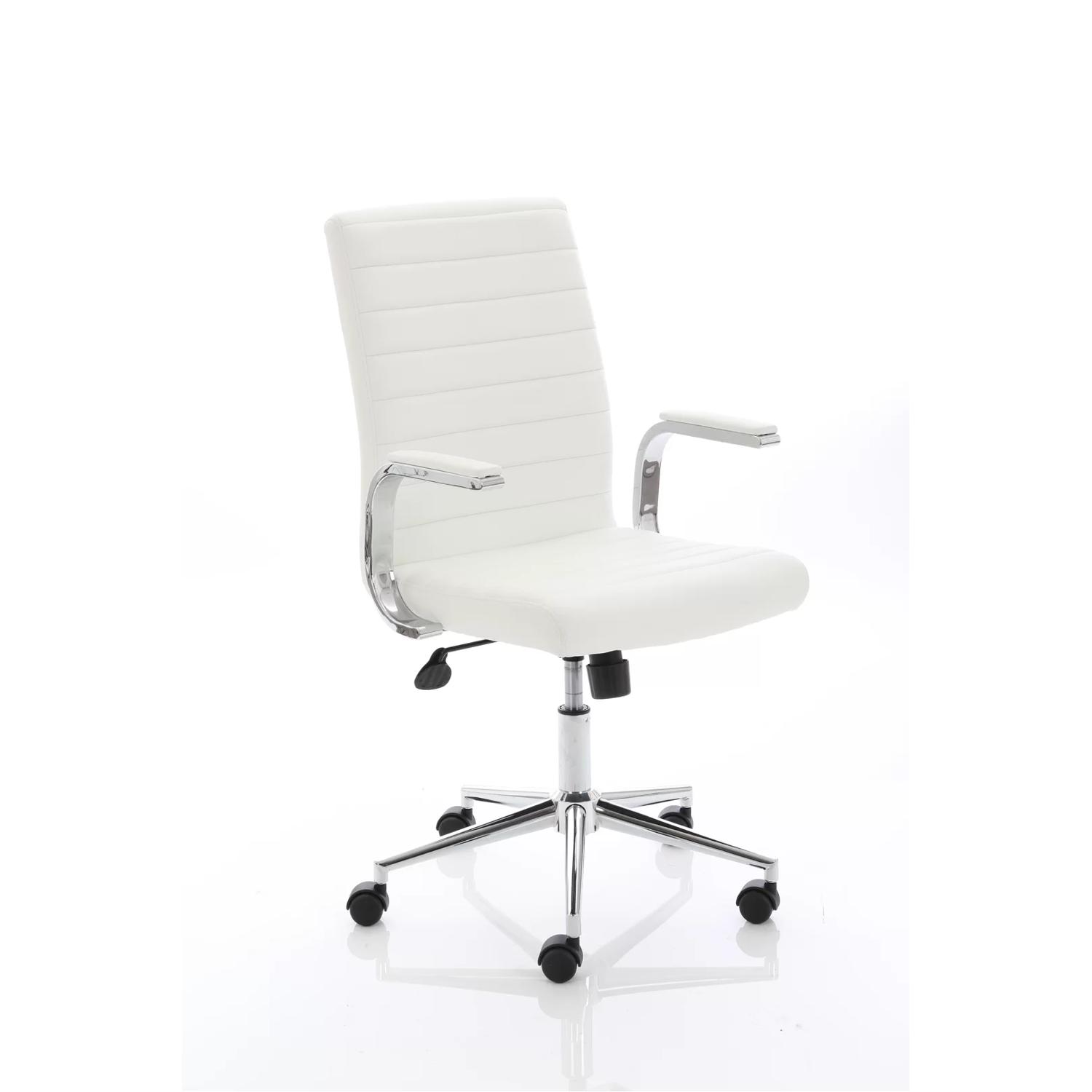 Ezra Executive White Leather Ezra Executive White Leather