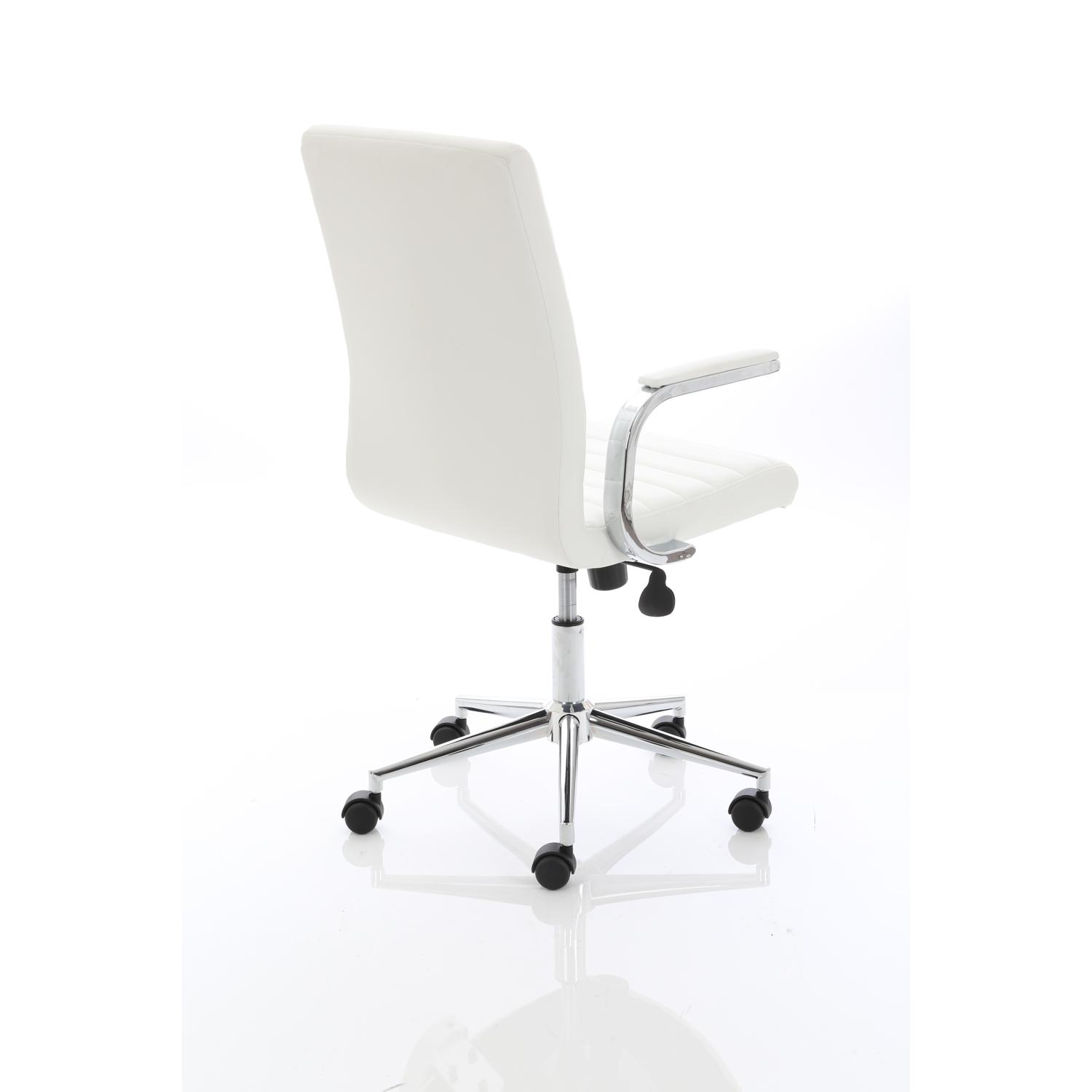 Ezra Executive White Leather Ezra Executive White Leather