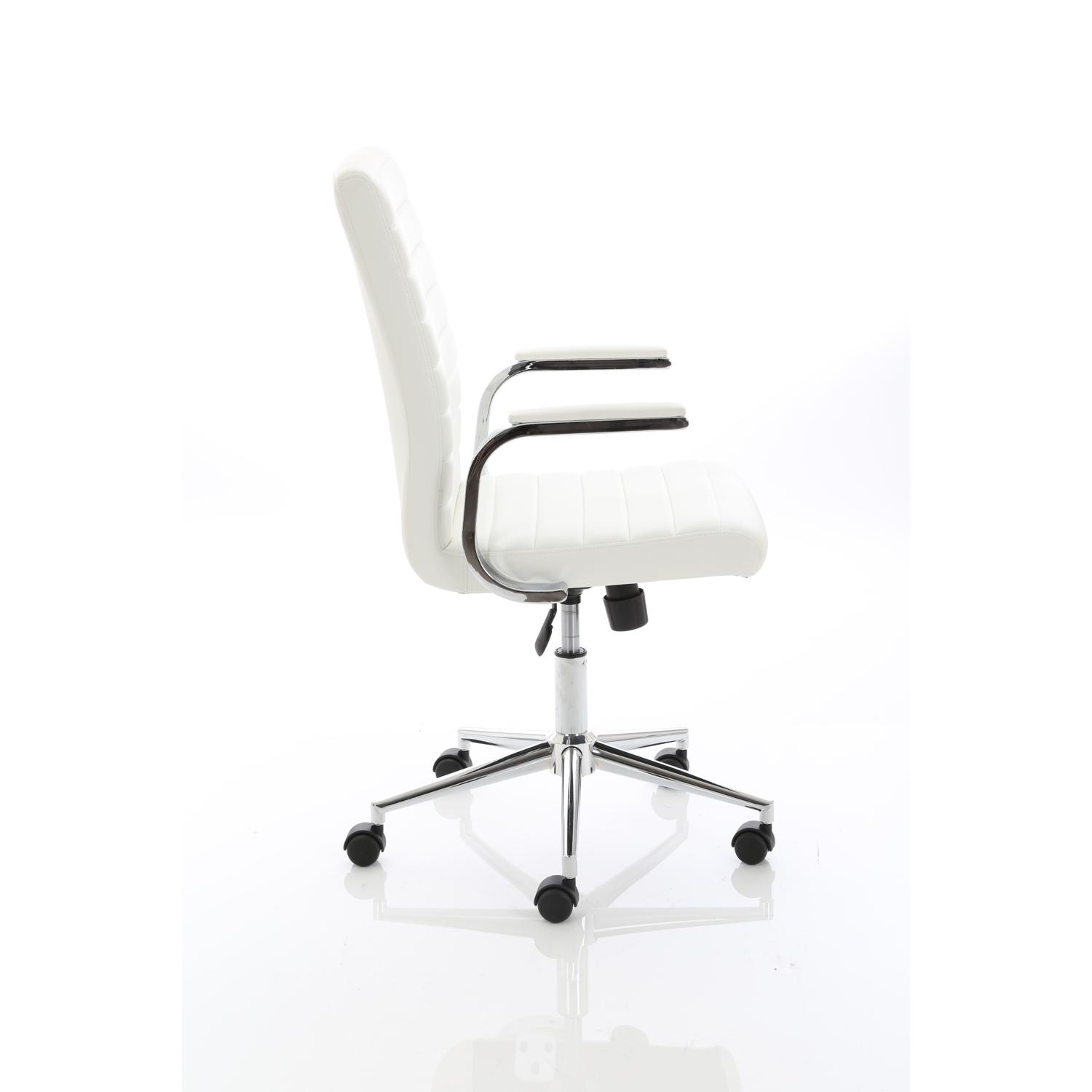 Ezra Executive White Leather Ezra Executive White Leather