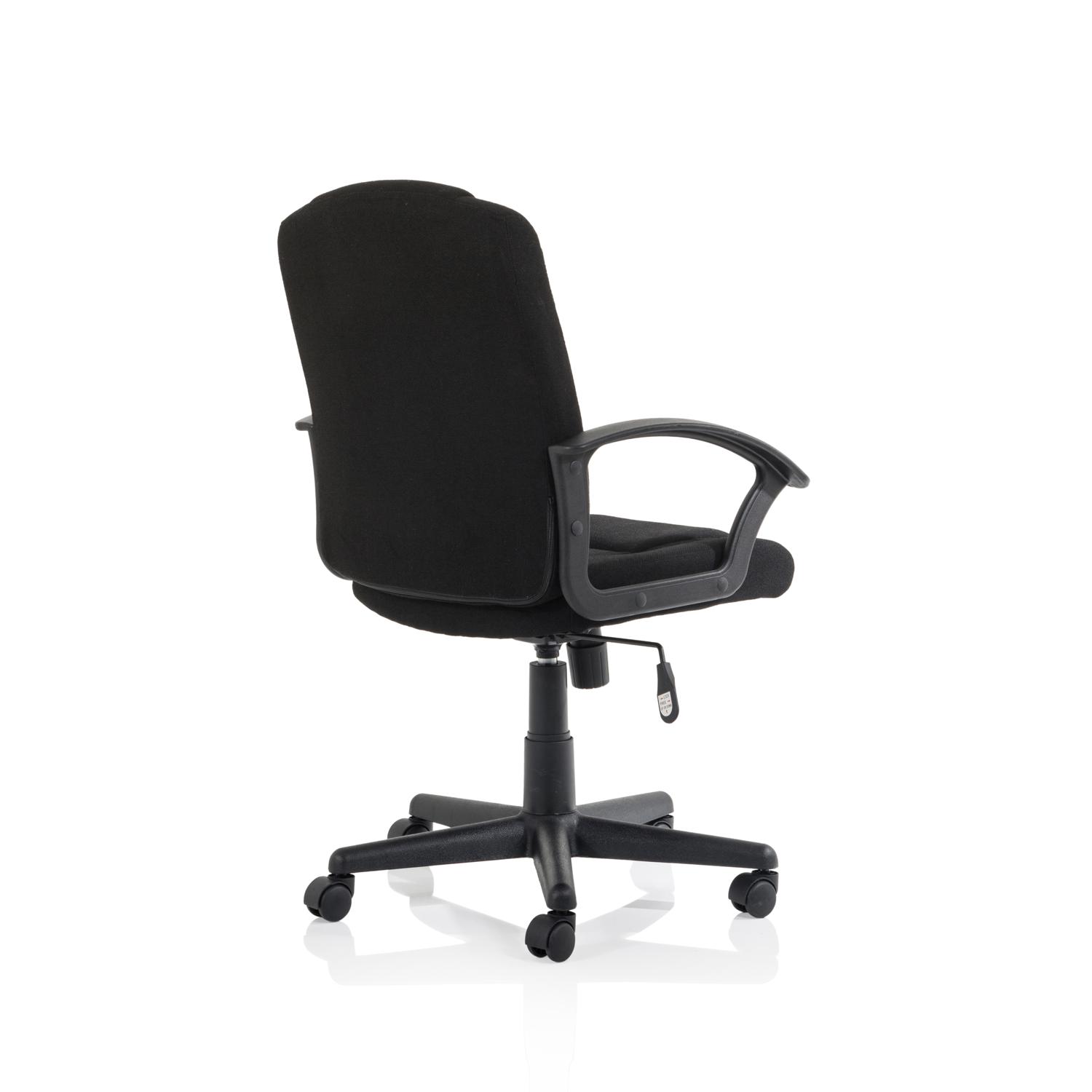 Bella Executive Managers Chair Black Fabric