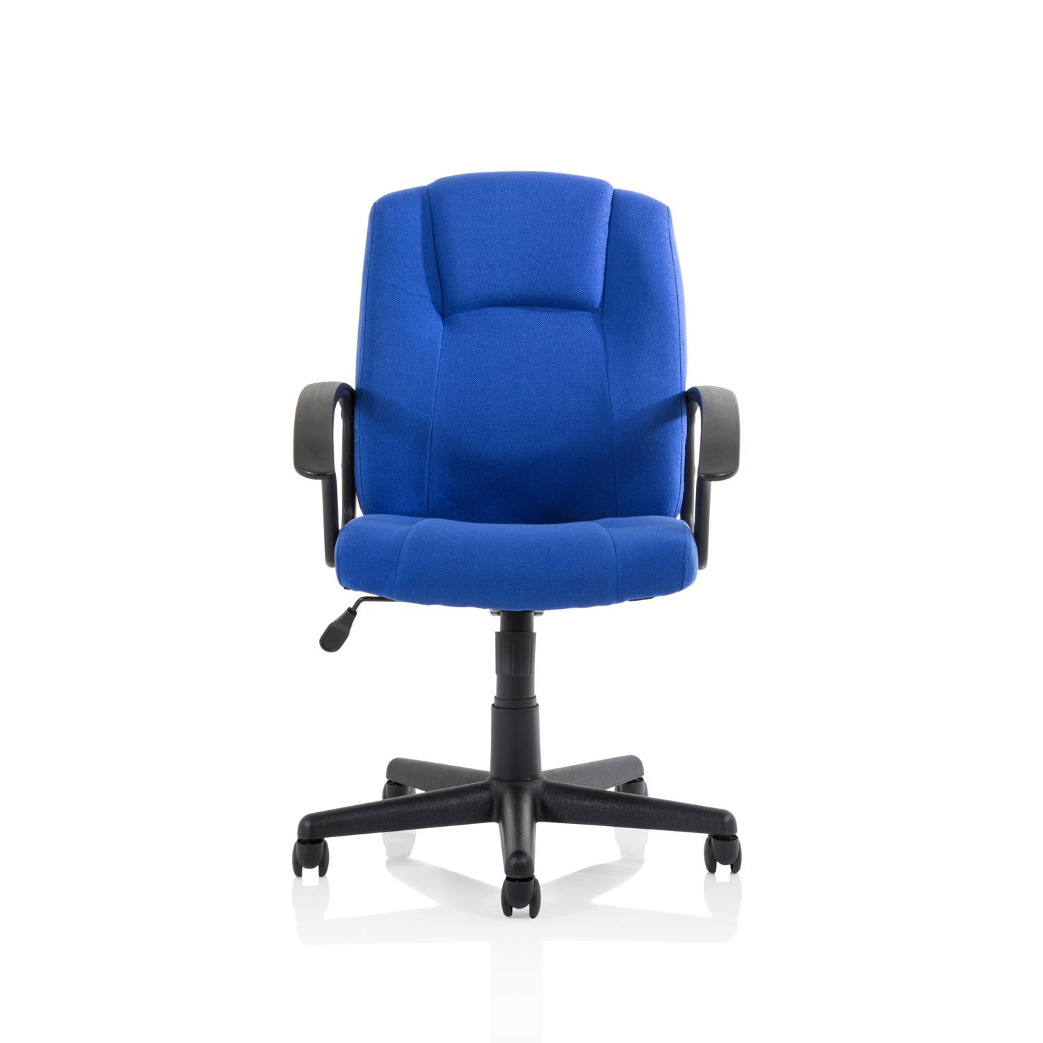 Bella Executive Managers Chair Blue fabric
