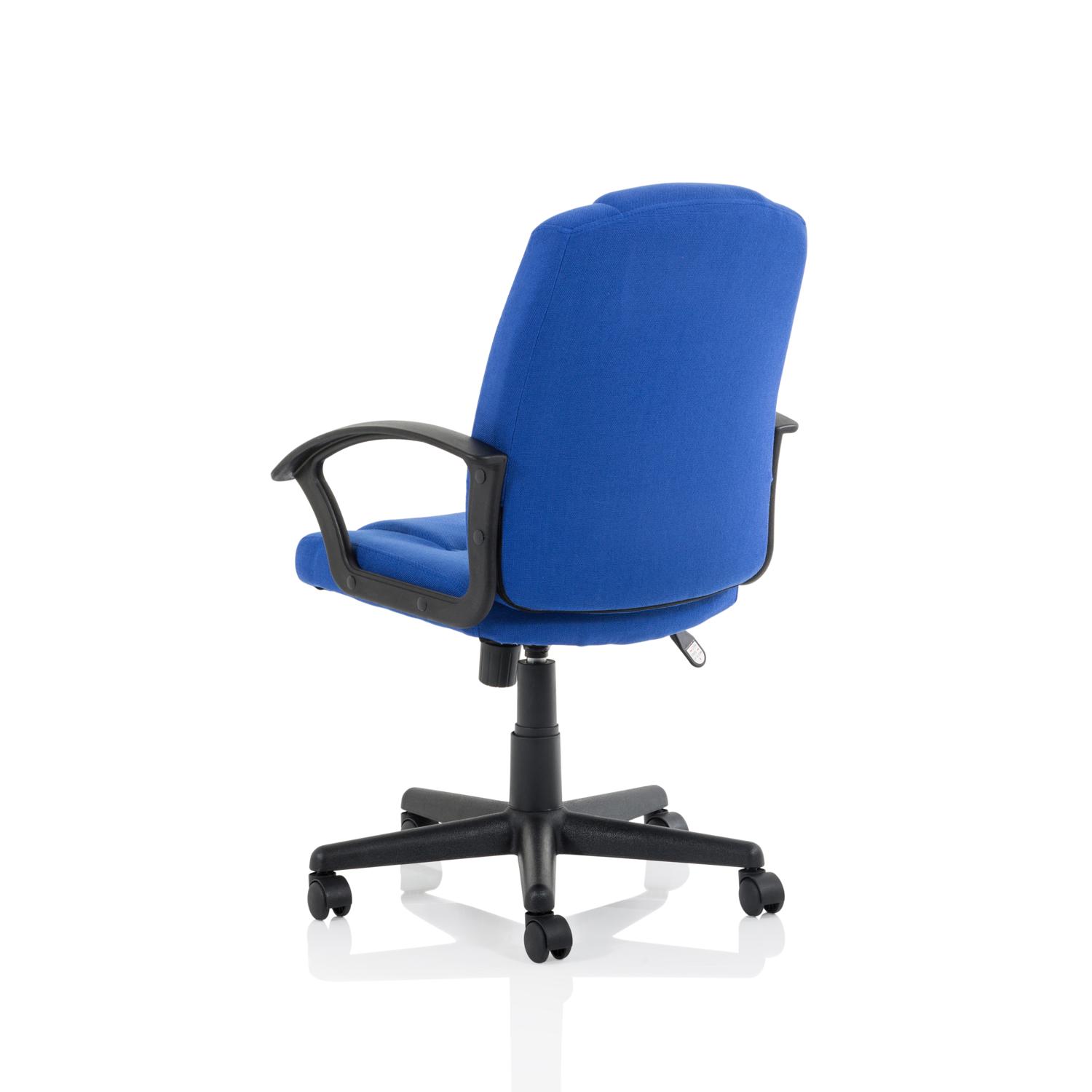 Bella Executive Managers Chair Blue fabric