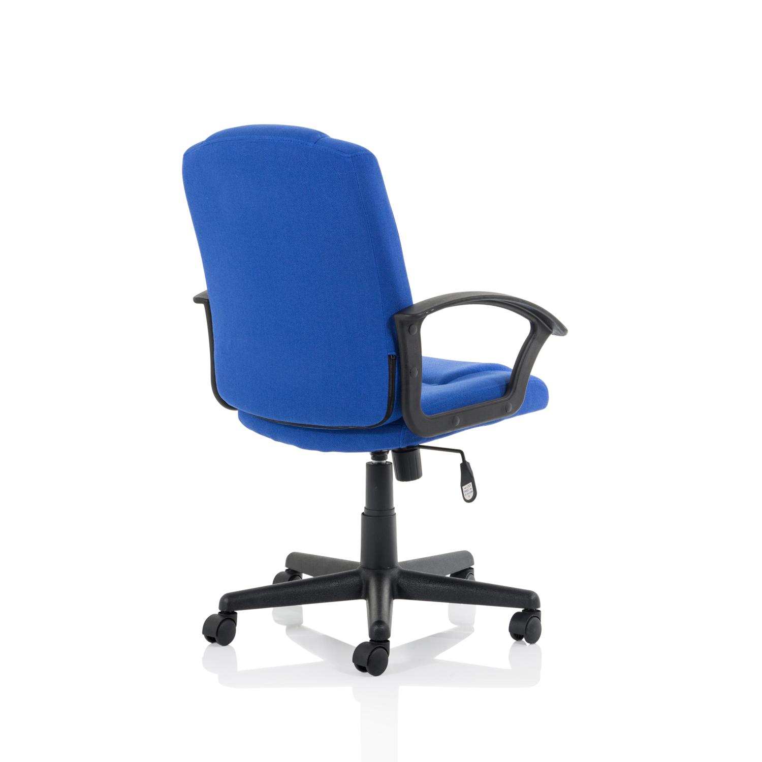 Bella Executive Managers Chair Blue fabric