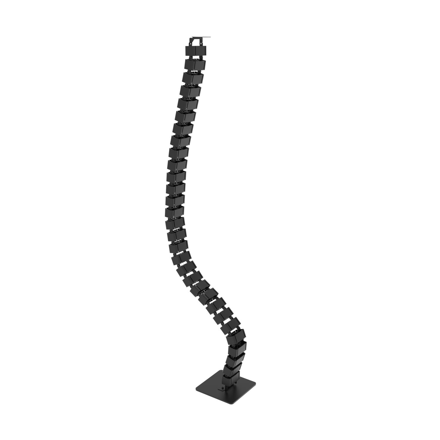 Air Height Adjustable Desk Cable Spine (Black)
