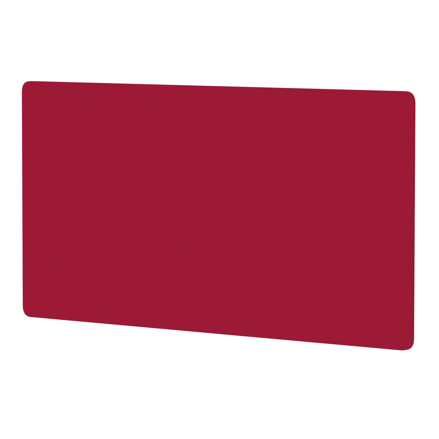 Air Screen for Back-to-Back Desk 1600 x 800mm Bespoke Bergamot Cherry Fabric