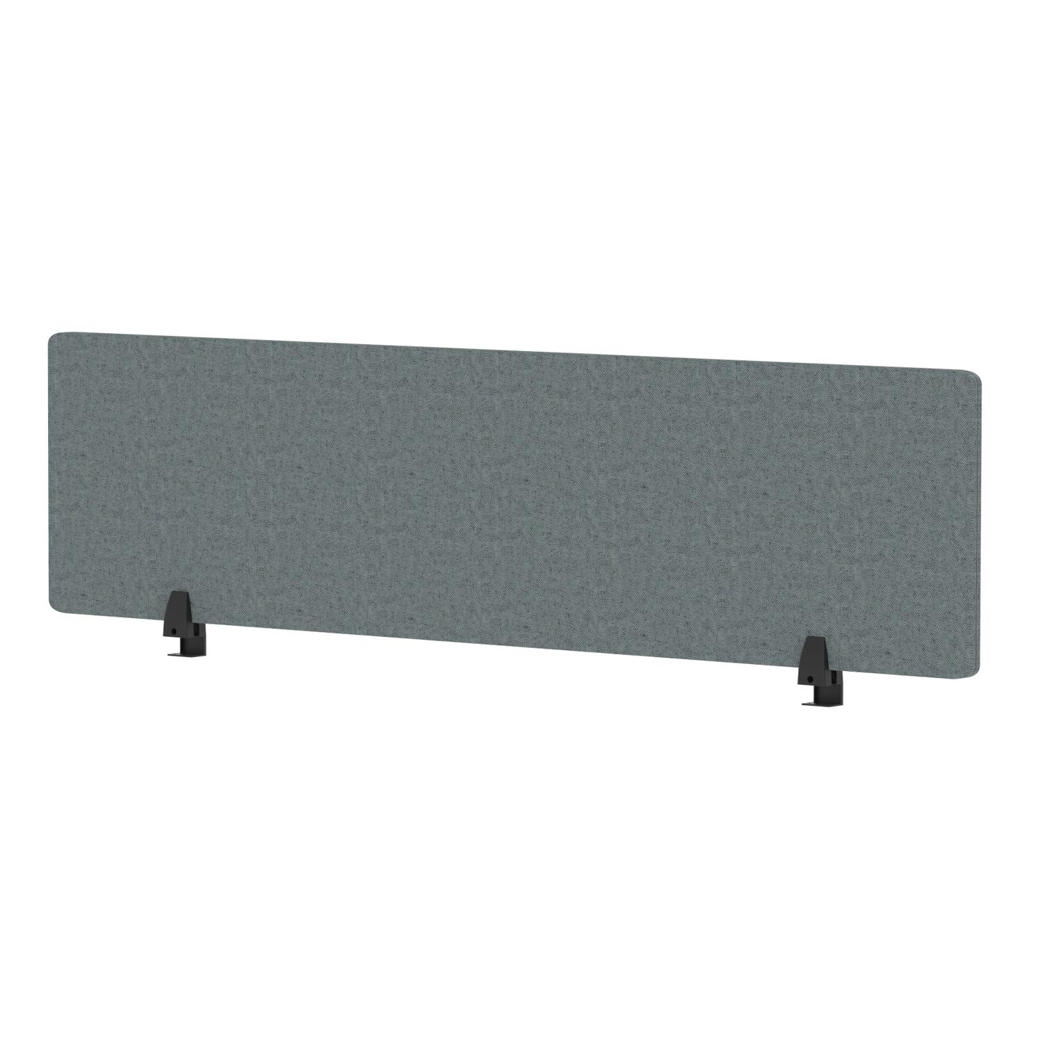 Air Desktop Screen 1600 x 400mm Bespoke Rivet Tensile Fabric