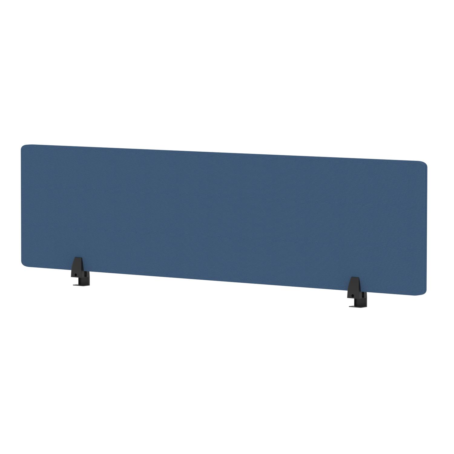 Air Desktop Screen 1600 x 400mm Bespoke Quest Limpet Fabric