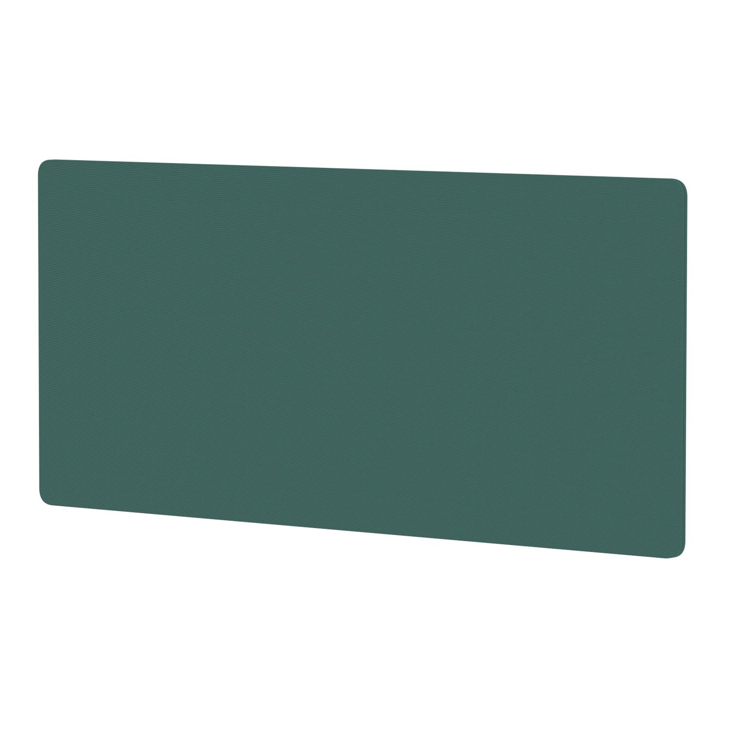 Air Screen for Back-to-Back Desk 1800 x 800mm Bespoke Quest Kelp Fabric